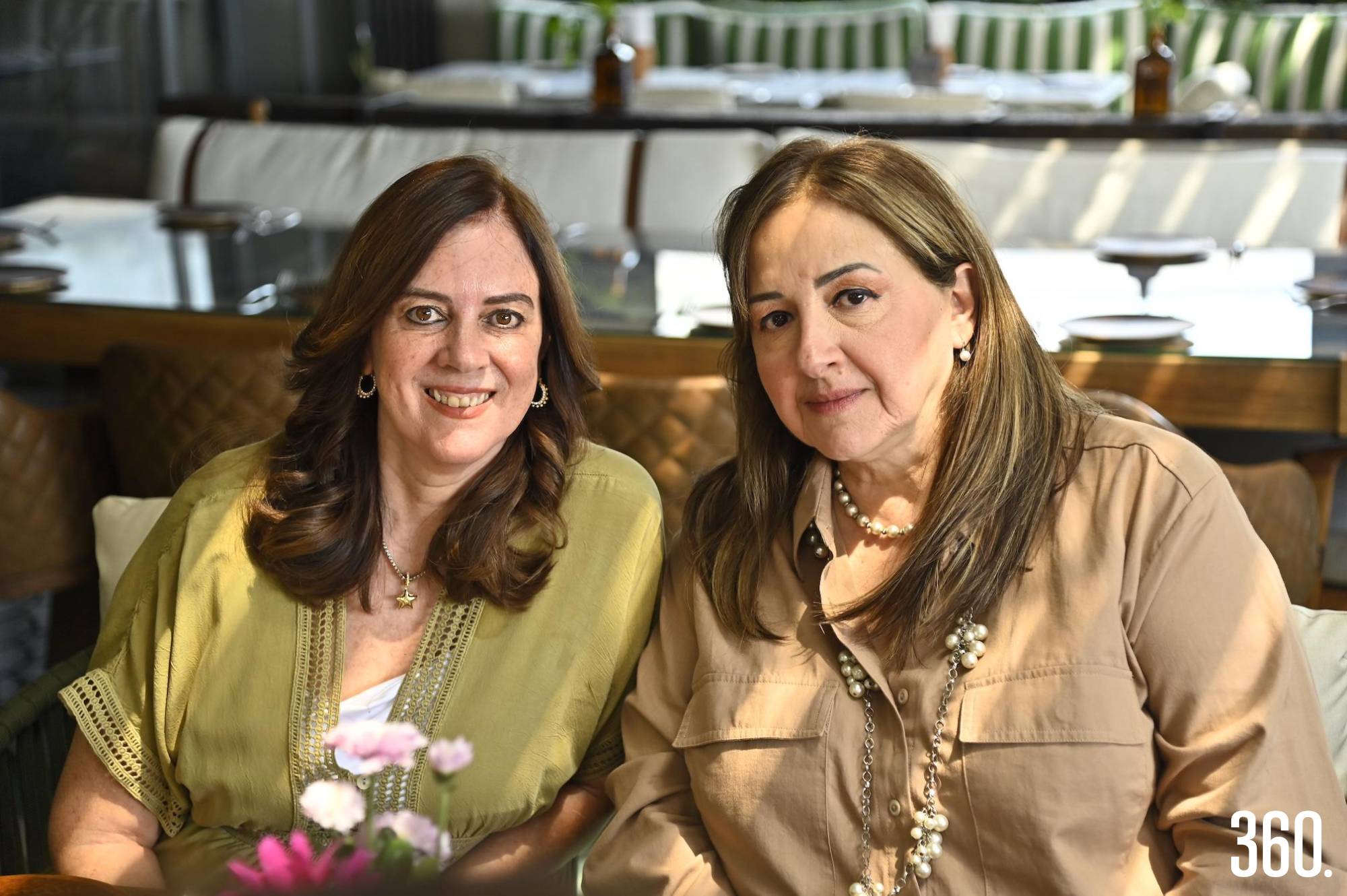$!Anabel López y Julieta Torres de Aburto.