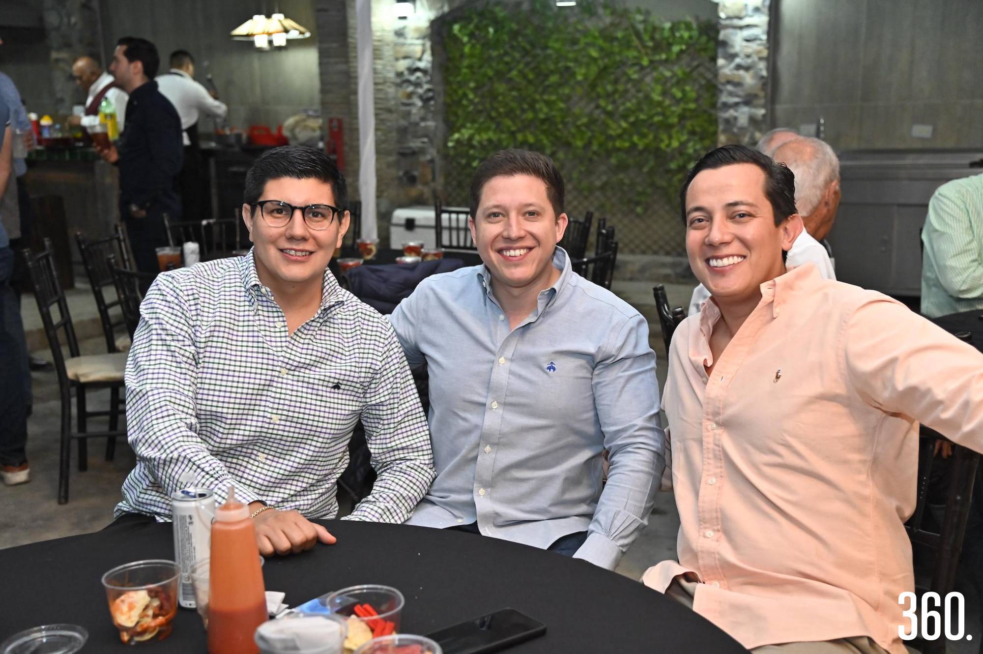 $!Rodrigo López, Carlos Gutiérrez y Sergio Magaña.