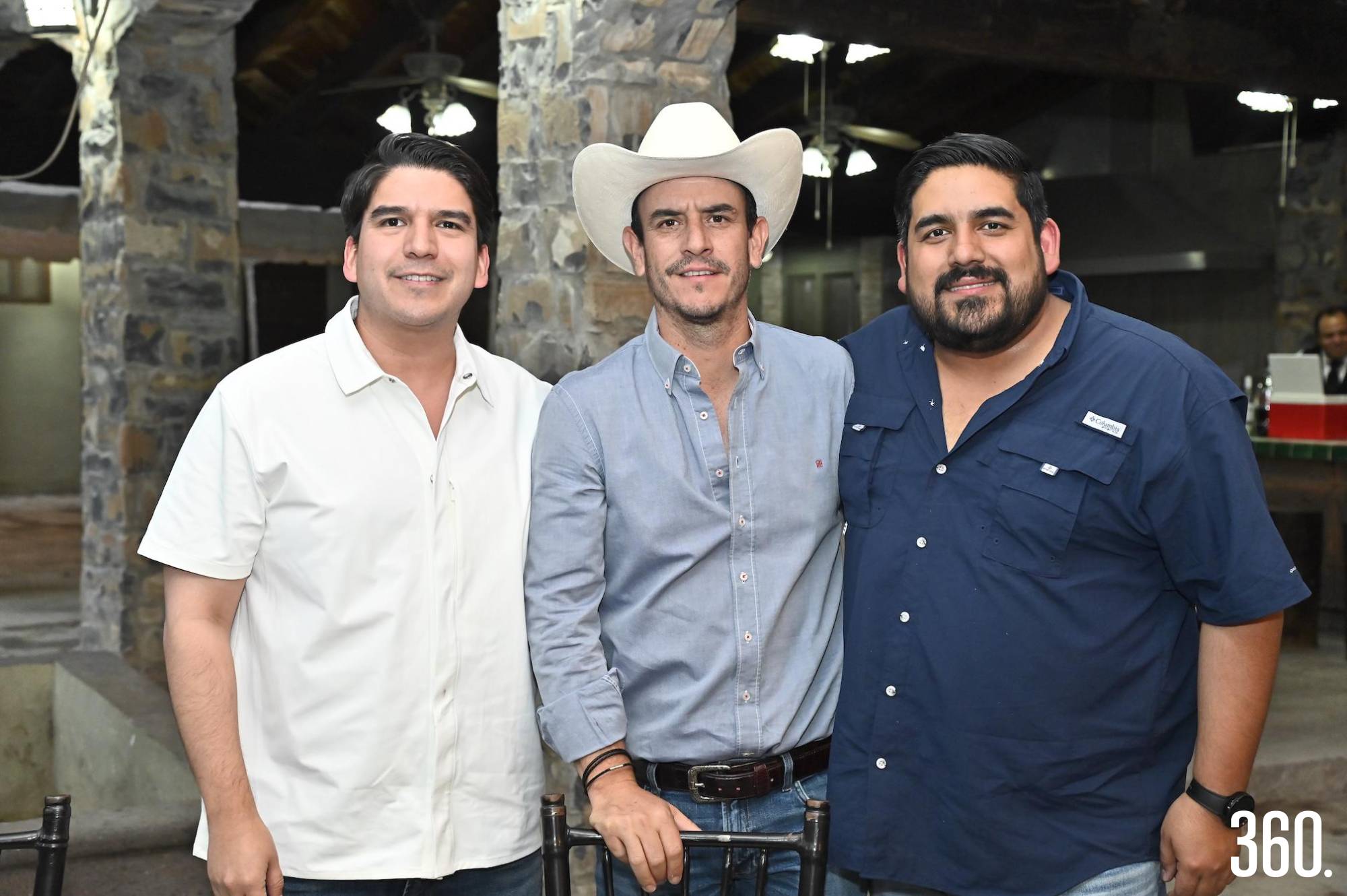 $!Juan Manuel Pérez Cuéllar, Ricardo Gómez y Daniel Pérez Cuéllar.