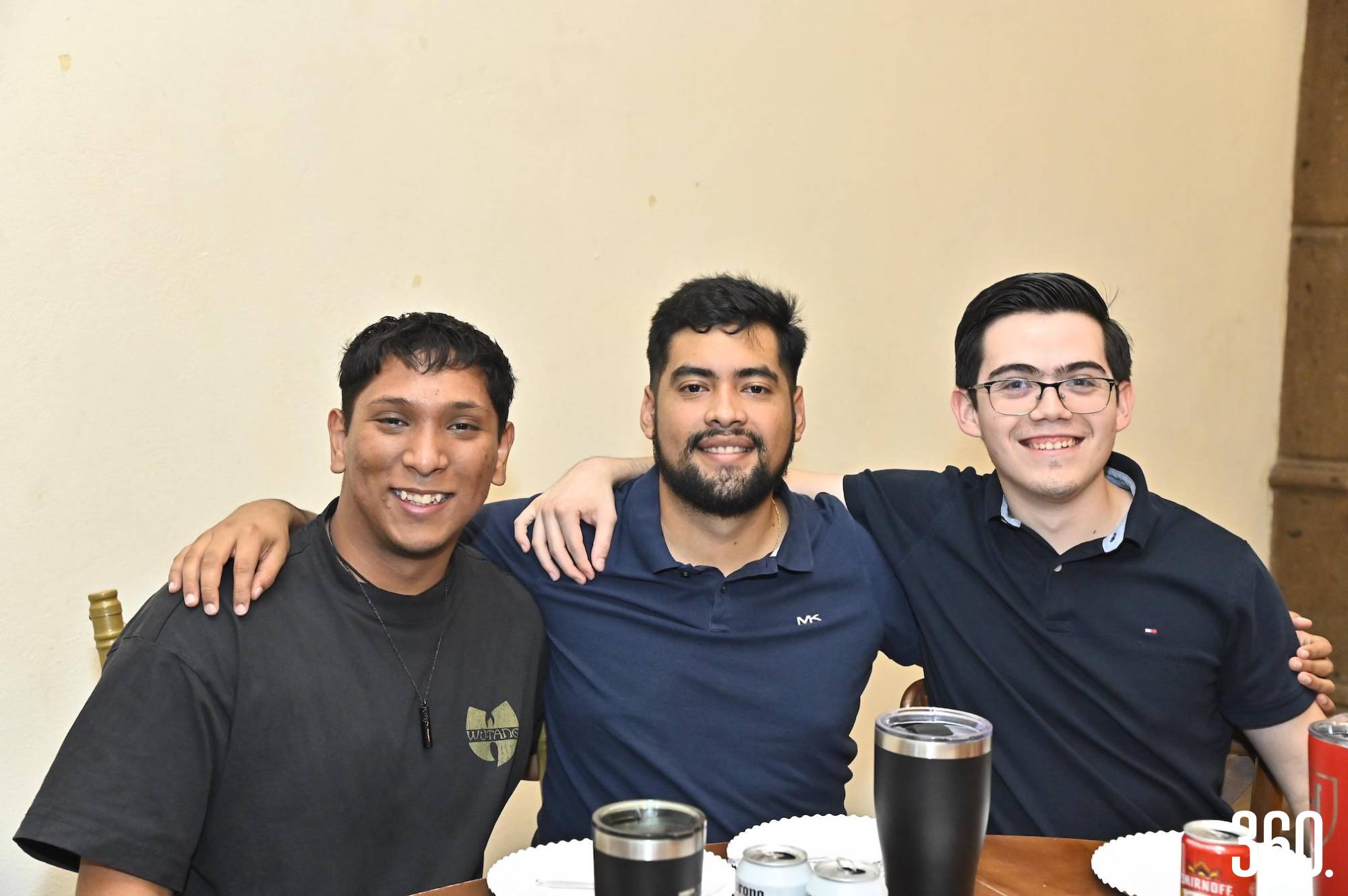 $!Héctor Rosales, Jorge Genis y Erick Cuéllar.