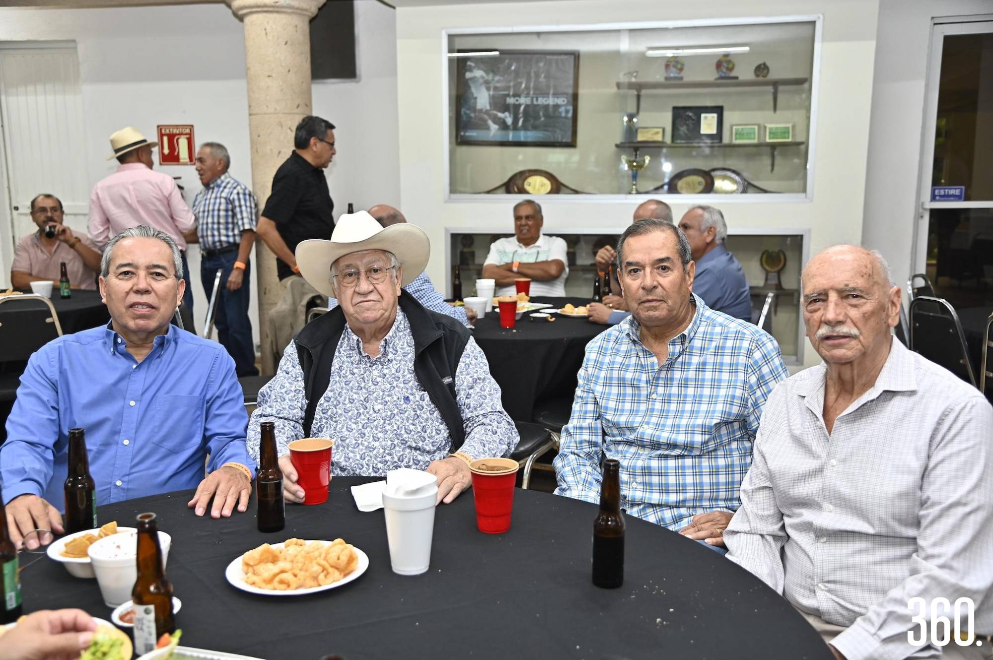$!Carlos Moeller, Carlos de la Peña, José Pilar Valdés y Rutilo de la Peña.