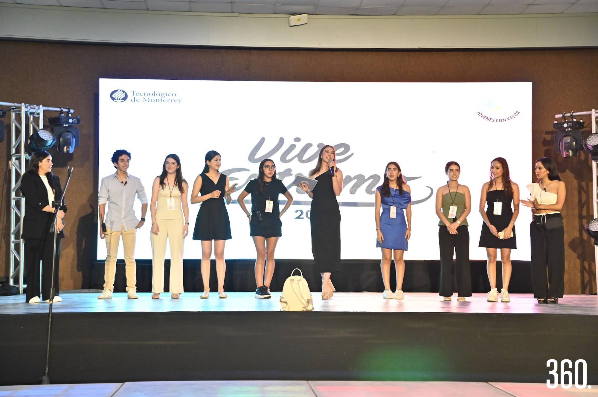 $!Grupo de “Jóvenes con Valor”.