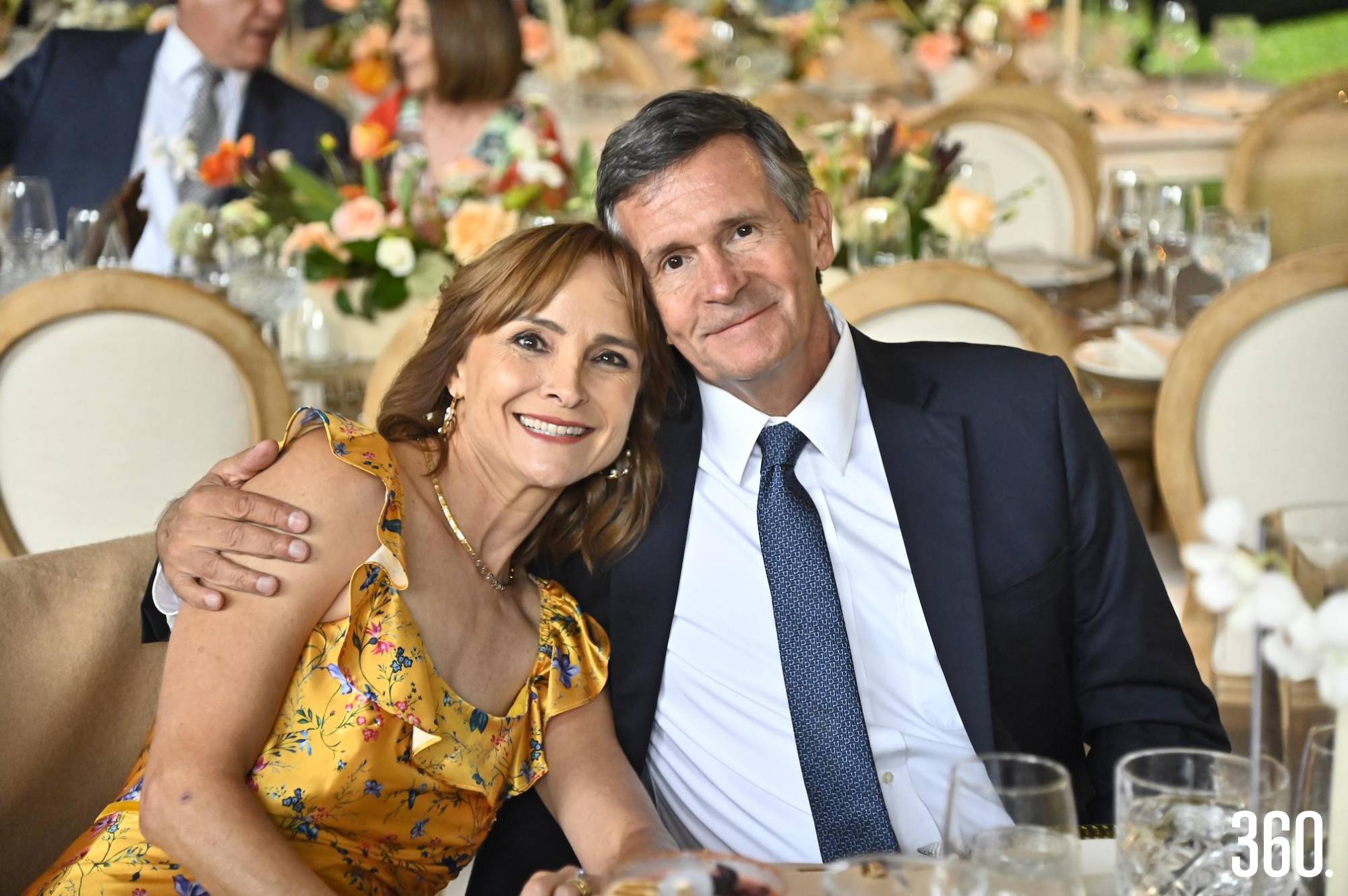 $!María Hortensia Lomelí y Manuel González.