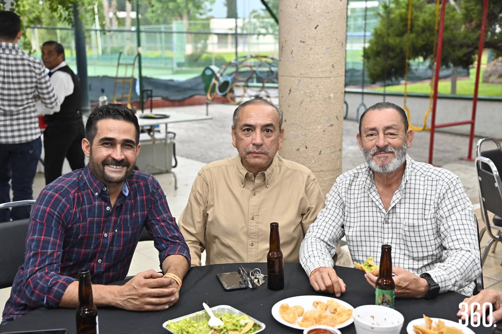 $!Javier Flores, José Antonio Villarreal y Jesús Lozano.