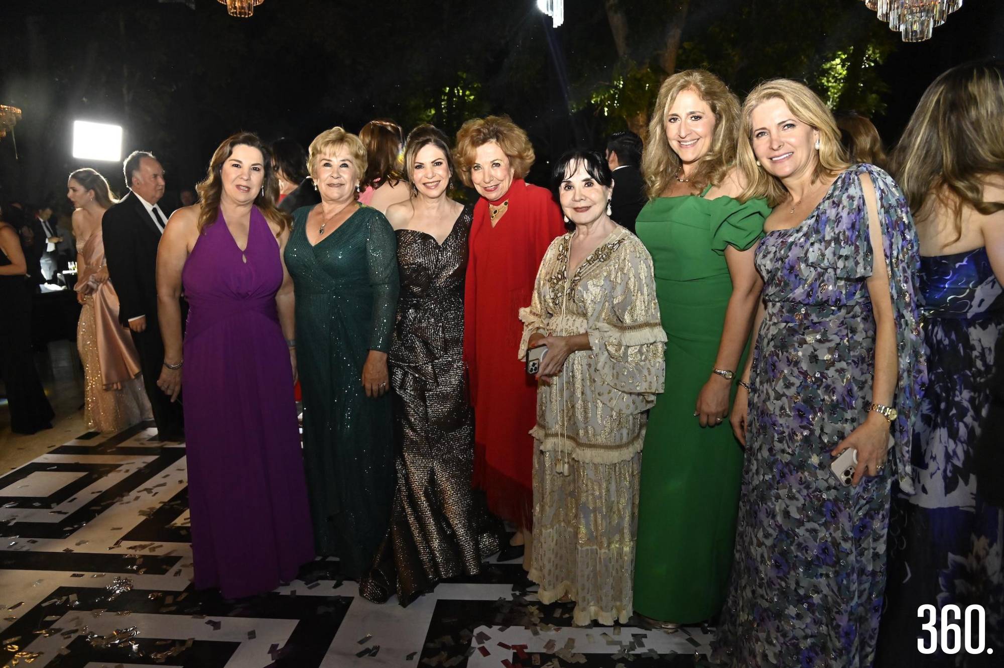 $!Marisa Montemayor, Nora Hernández, Lourdes González, Youmna Kallab, Roxana Flores, Karla Iga y Ea Arizpe.