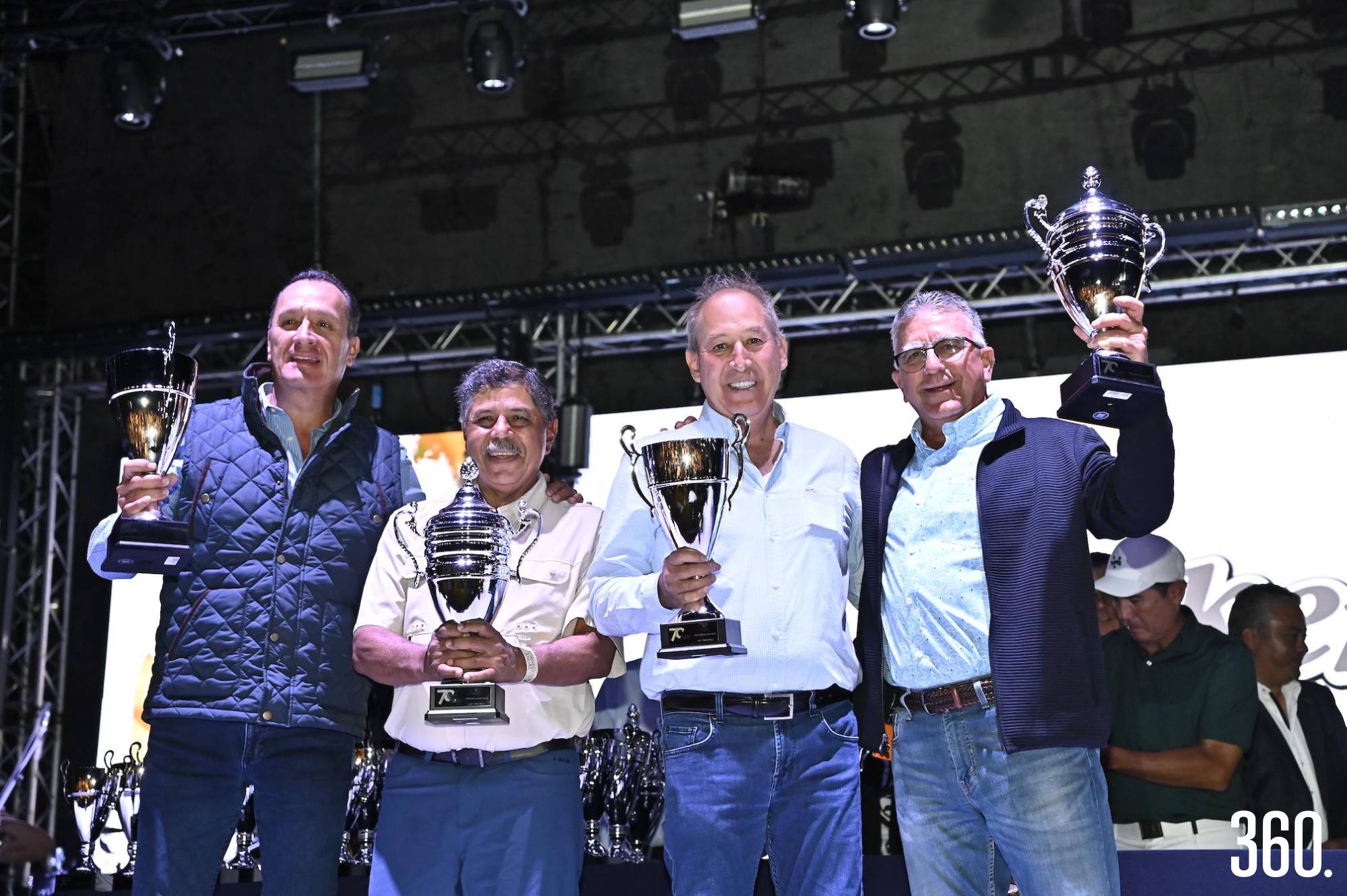 $!Claudio Chapa Esquivel, Carlos del Bosque de la Peña, Guillermo Wah Rumayor y Armando Dávila Cepeda.