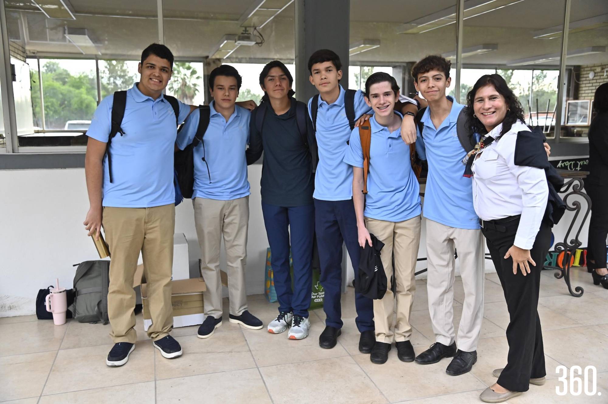 $!Lucas Alvarenga, Mauricio del Bosque, Alberto Rodríguez, Alejandro Neira, Memo Mendoza, Carlos Rojas y Lidia Molina.