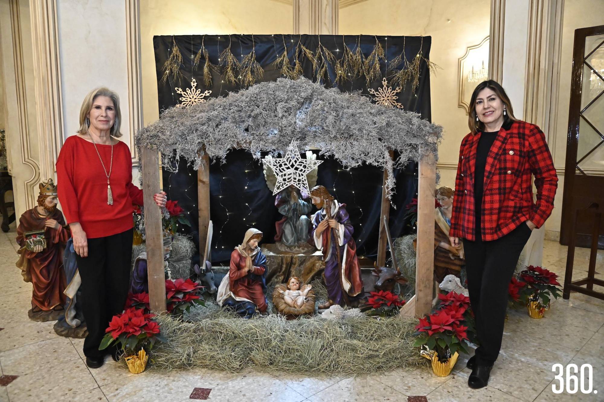 $!Nacimiento colocado este año por el Club Rosal.