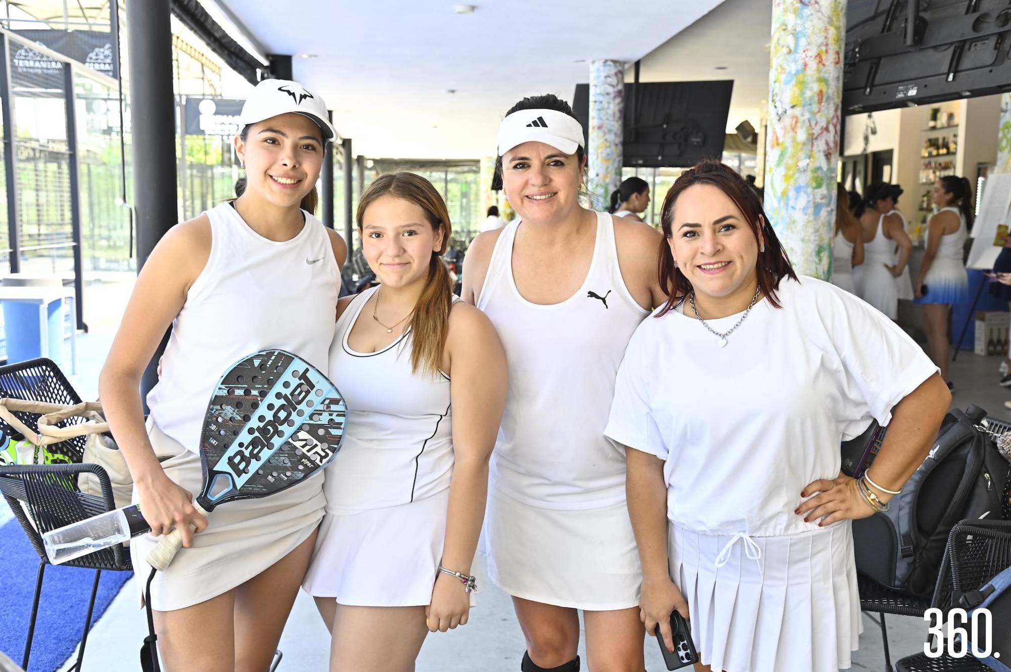 $!Fátima Rojas, Anahí Arredondo, Caty Medina y Ale Castro.