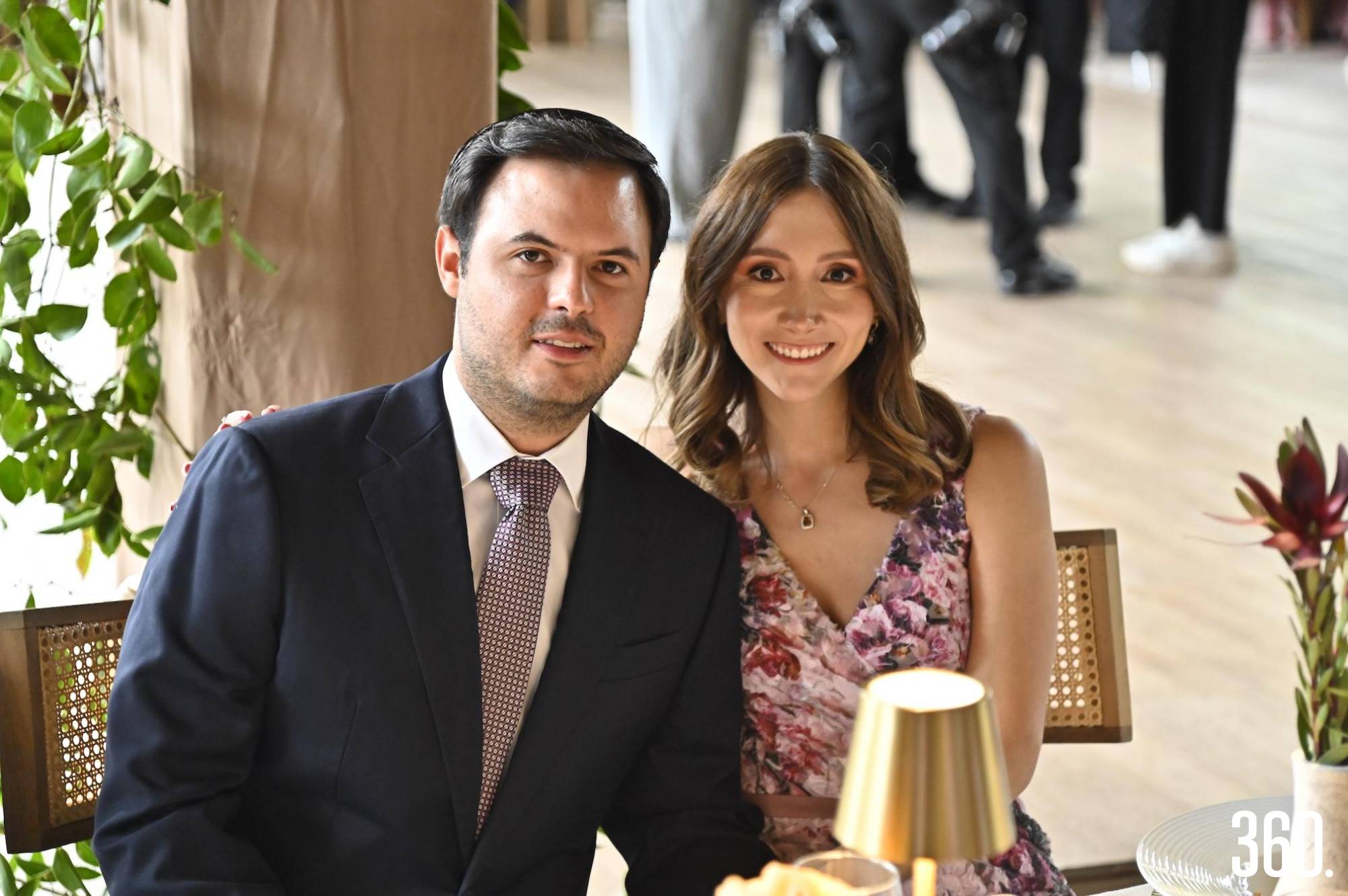 $!Hernán Dávila y Valeria González.