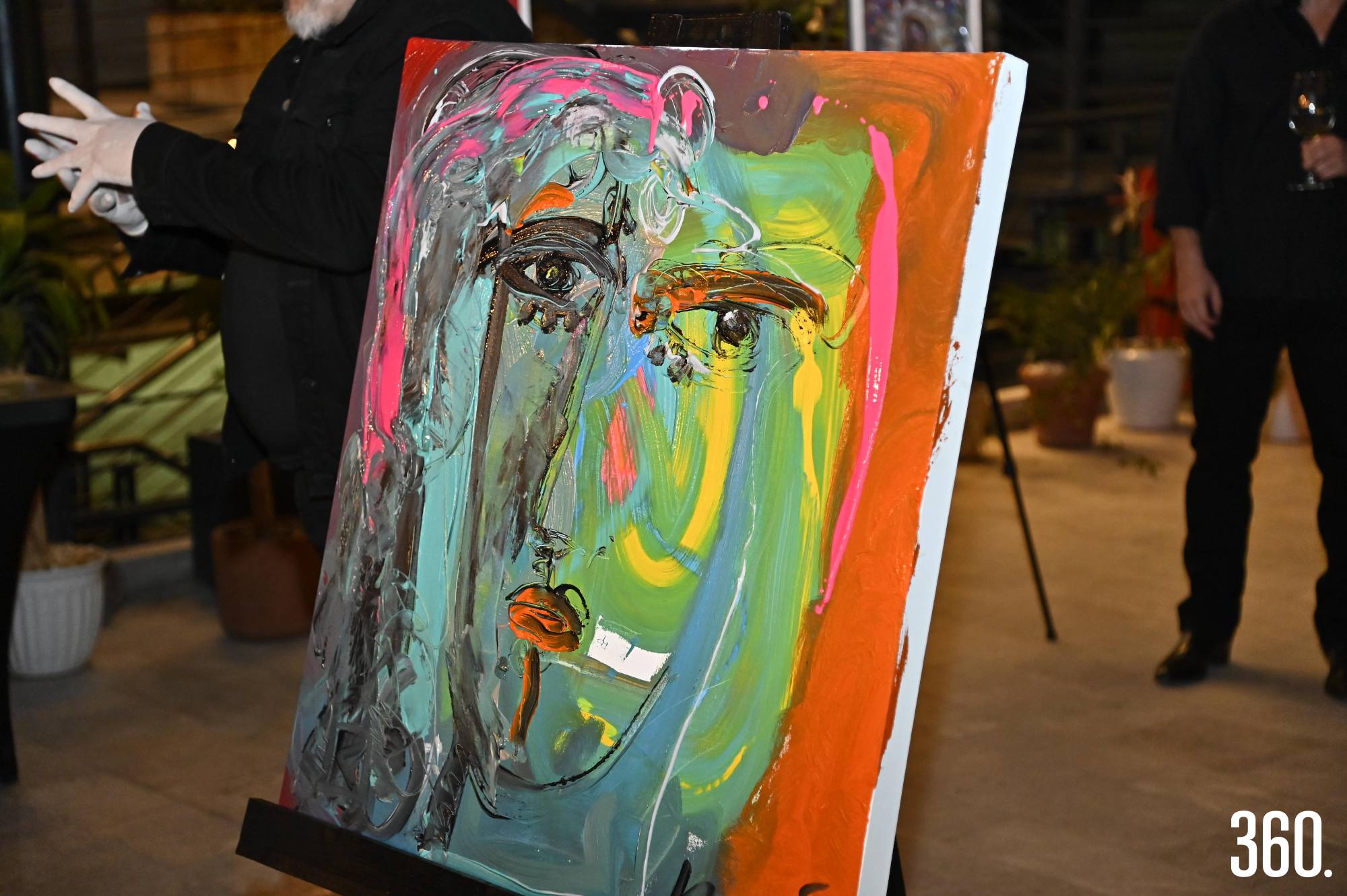 $!La muestra recoge 21 serigrafías que ilustran la vida de José Saramago.