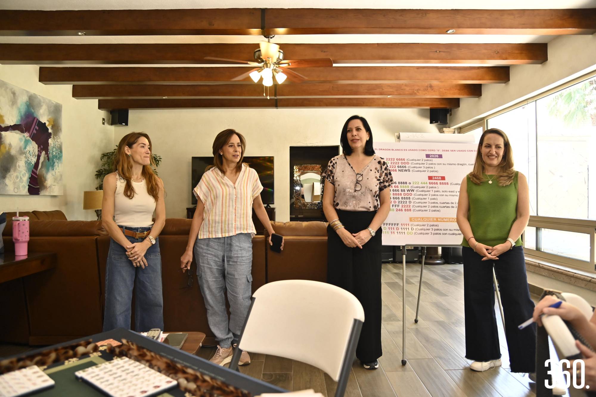 $!Mujeres de distintas generaciones han encontrado en el Mahjong una nueva forma de reunirse.