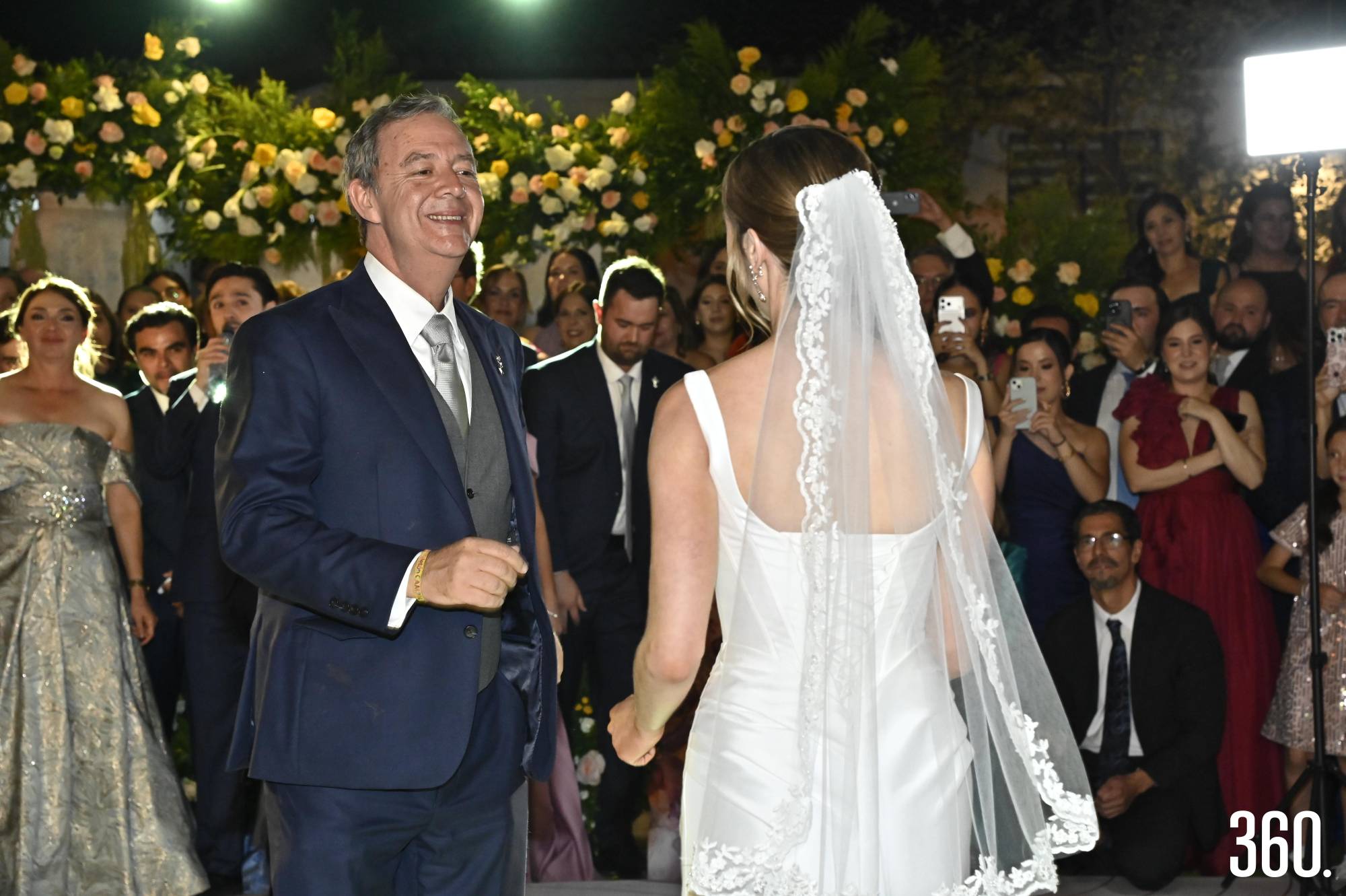 $!Gina con su papá.