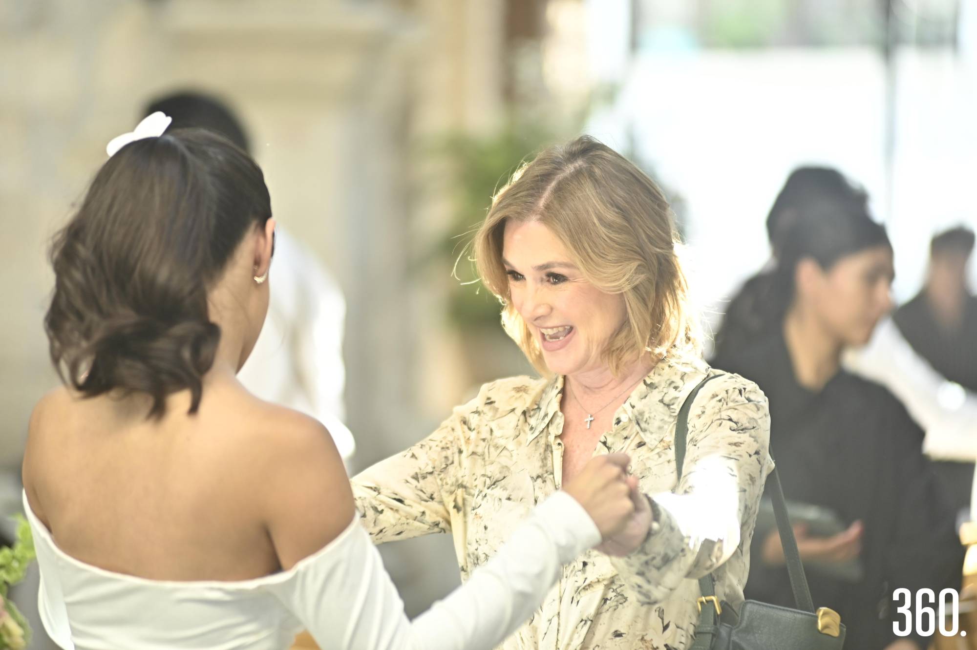 $!Karina recibió a sus invitadas.