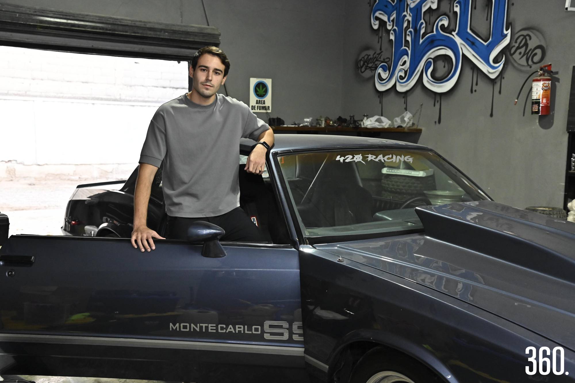 $!El joven piloto sigue el legado familiar en las rutas del desierto.