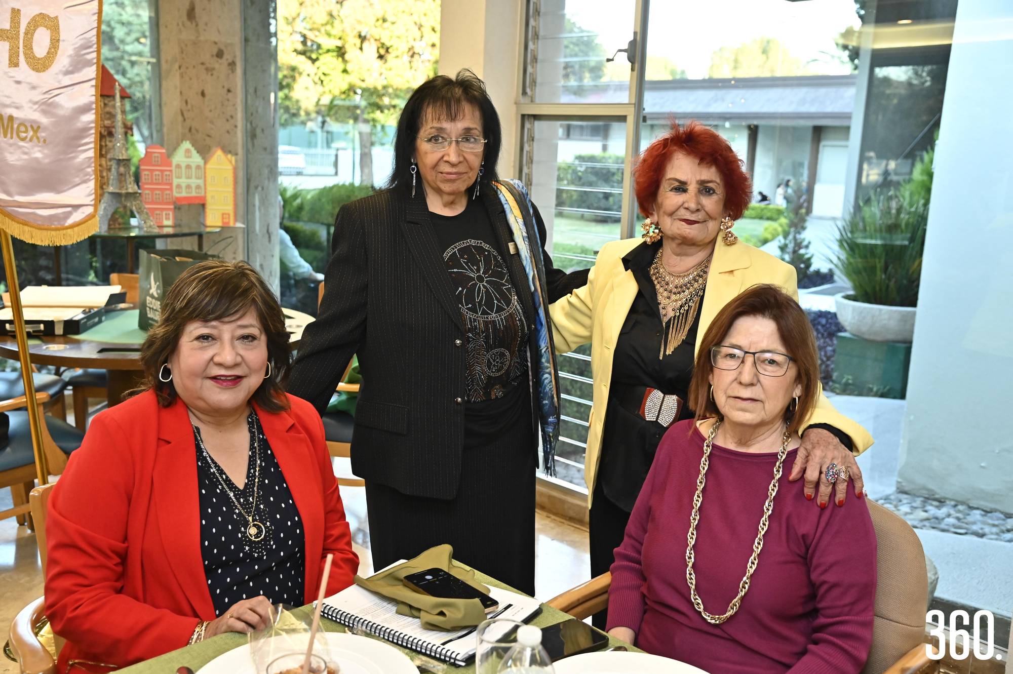 $!Cristina Álvarez, Tere Escamilla, Elsa María Meneses y Angelica Zertuche.