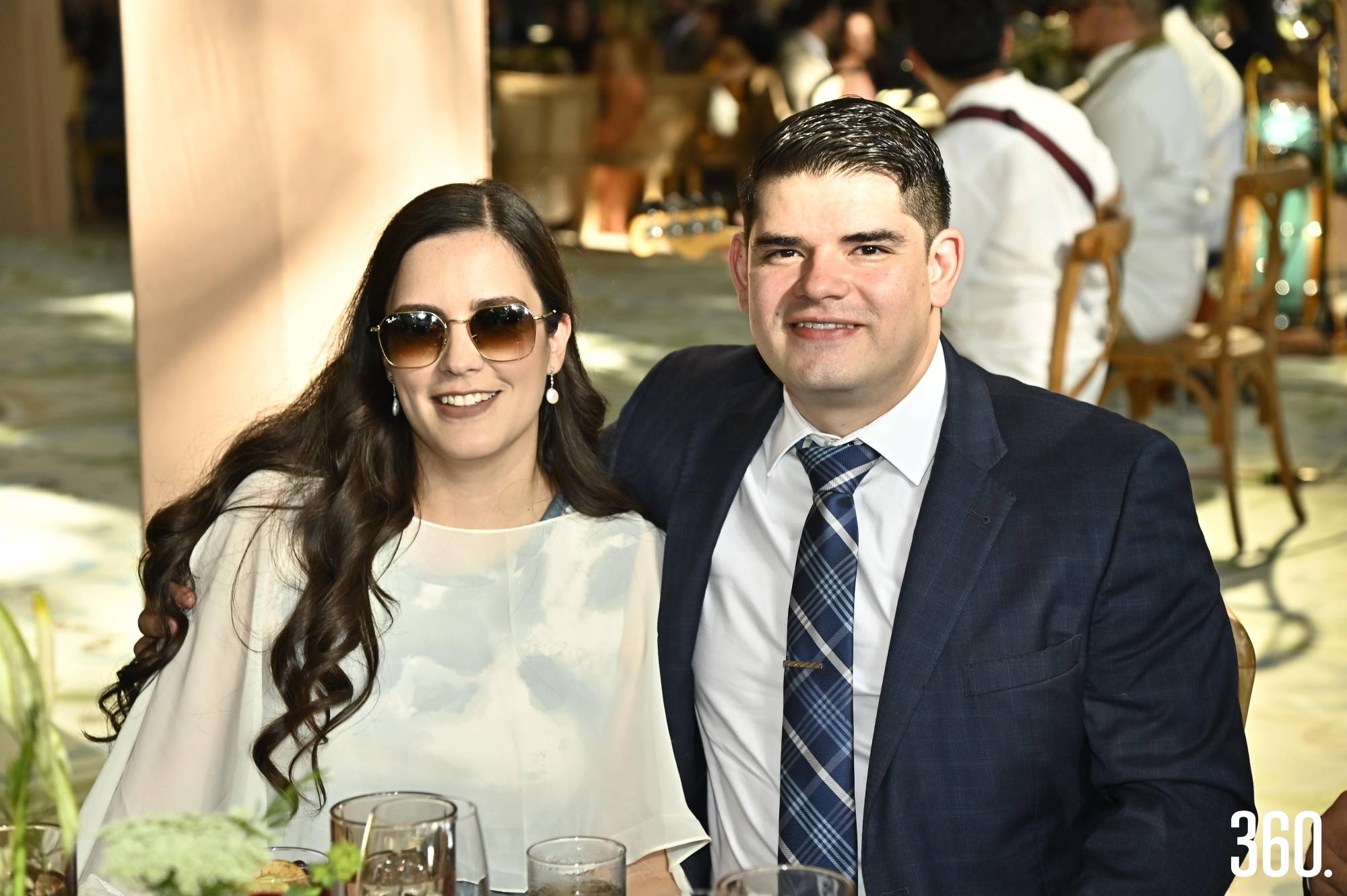 $!María Garza y Rogelio Córdoba.