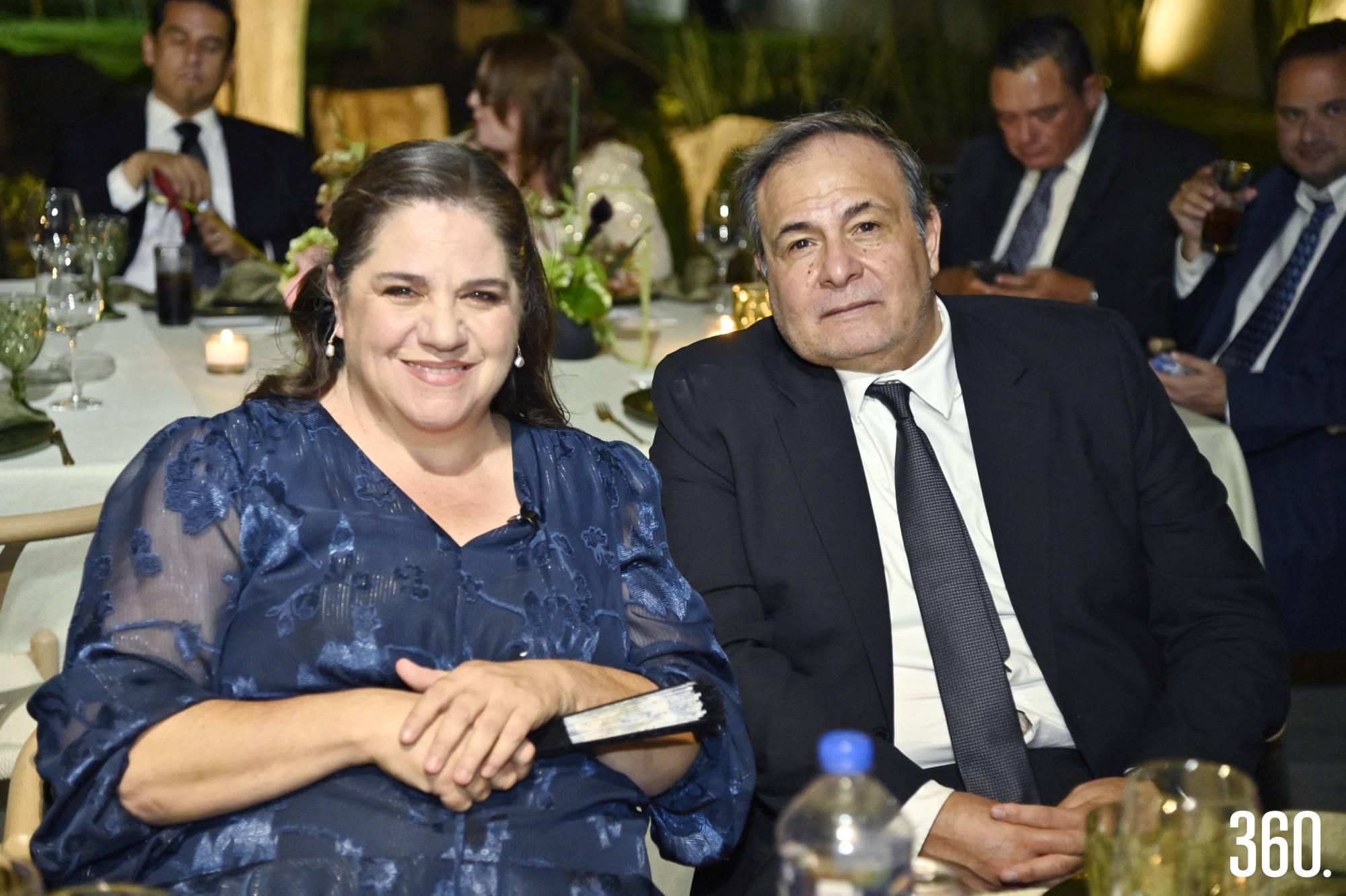 $!Alejandra Peart y Alejandro Sena.