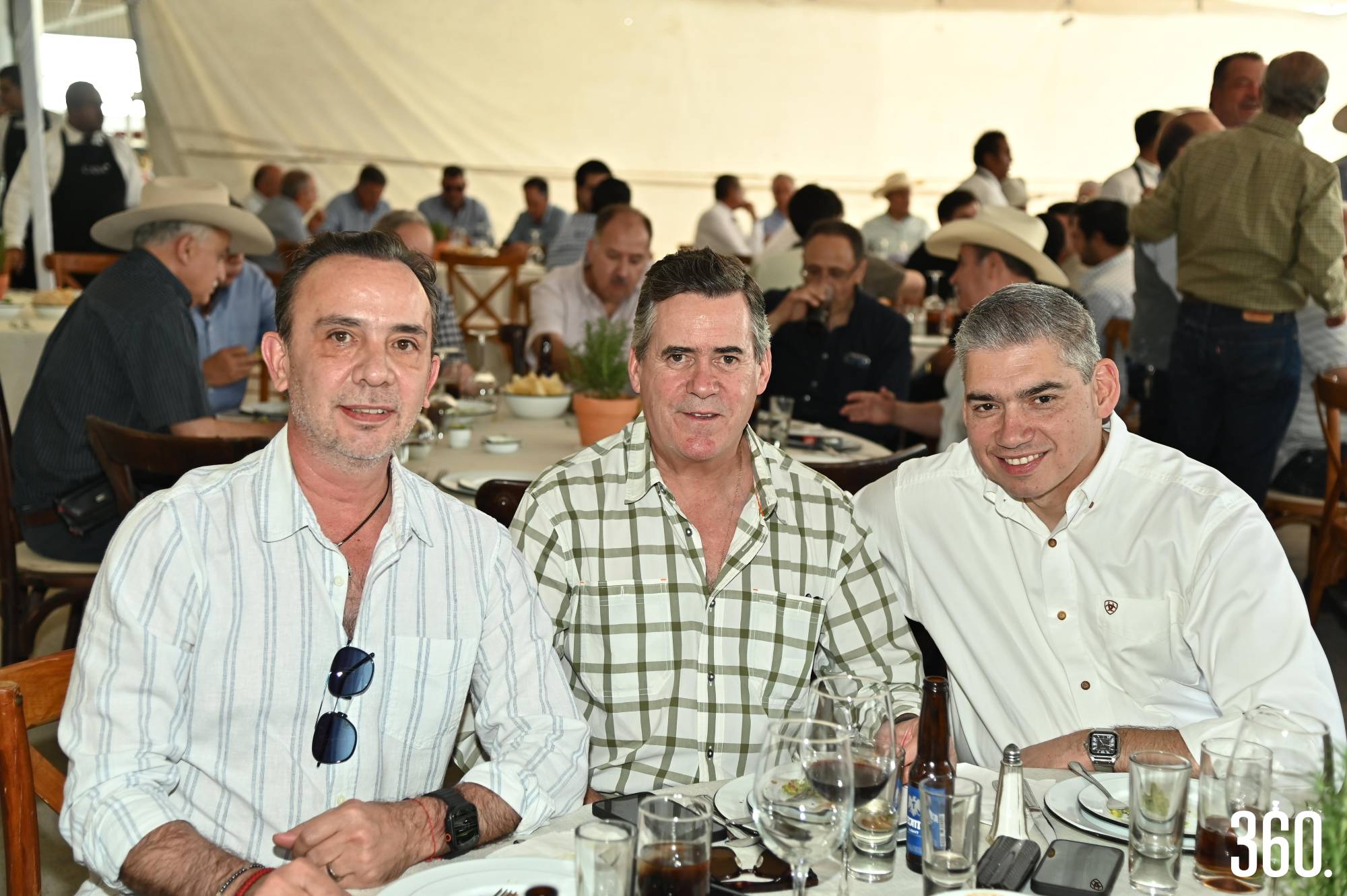 $!Roberto Cabello, Ernesto López y Rafael de la Garza.