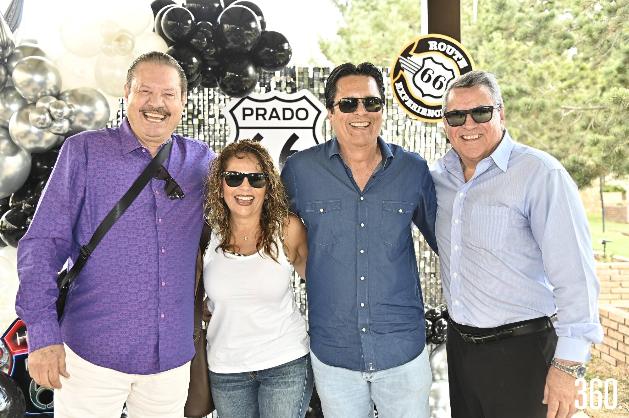 $!Francisco Alvarado, Carmen Tejeda, Alfonso Robledo y Armando Prado.