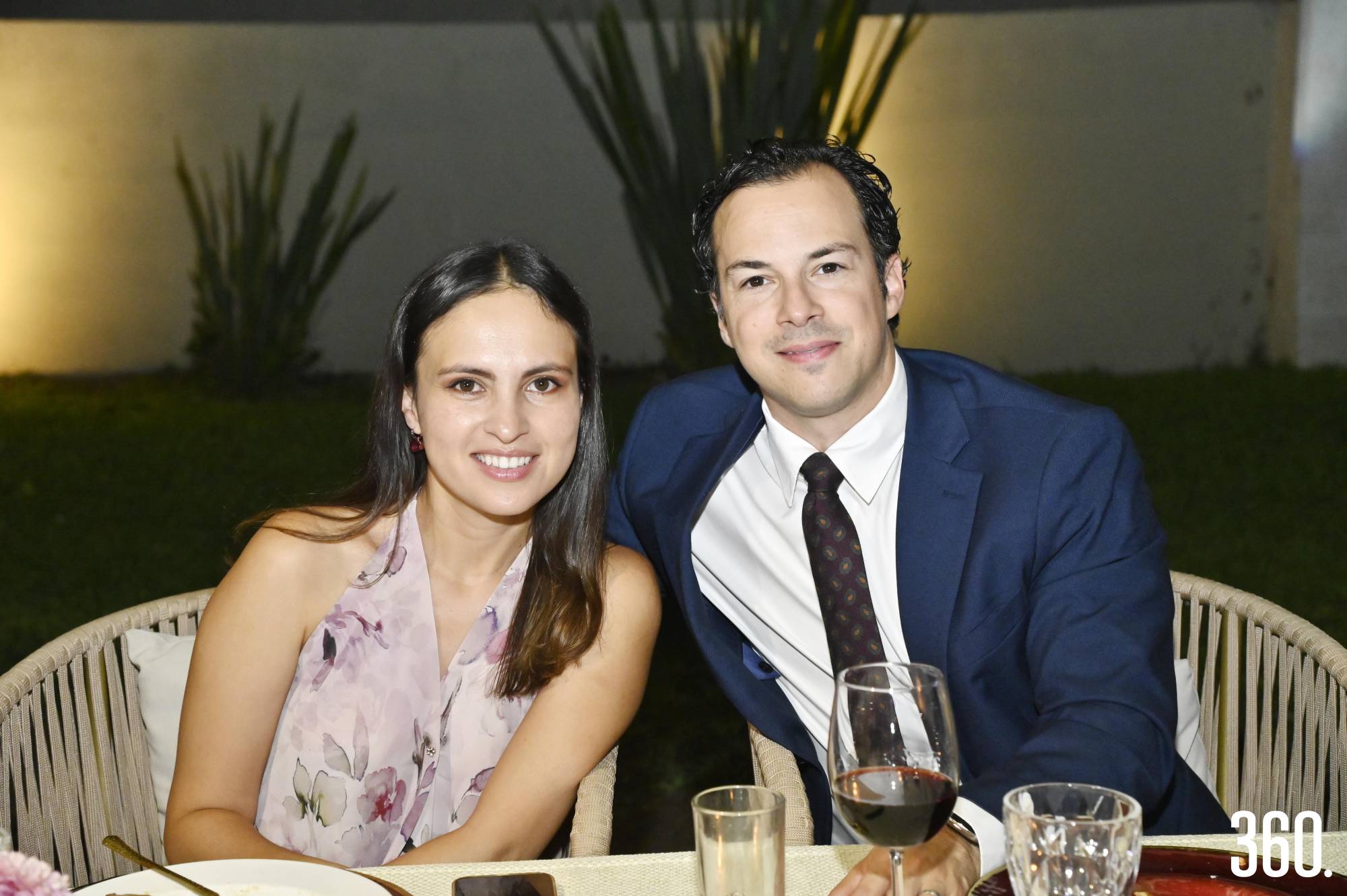 $!Andrea Romero y Mauricio González.
