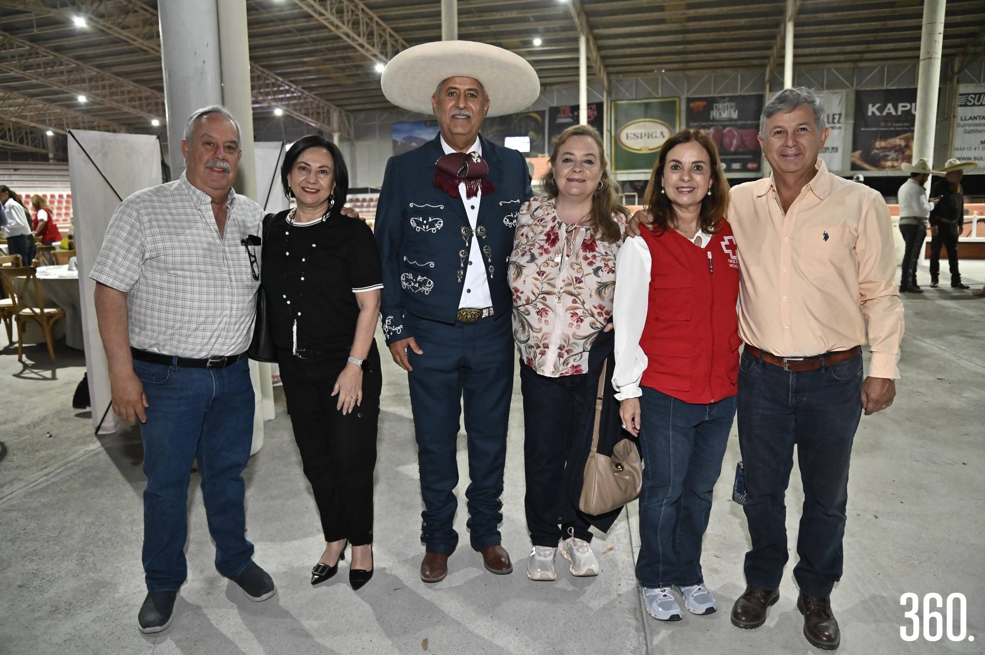 $!Emilio Jiménez, Martha Valdés, Gustavo Dávila, Patricia Randall, Rocío Alvarado de Chapa y Mario Chapa.