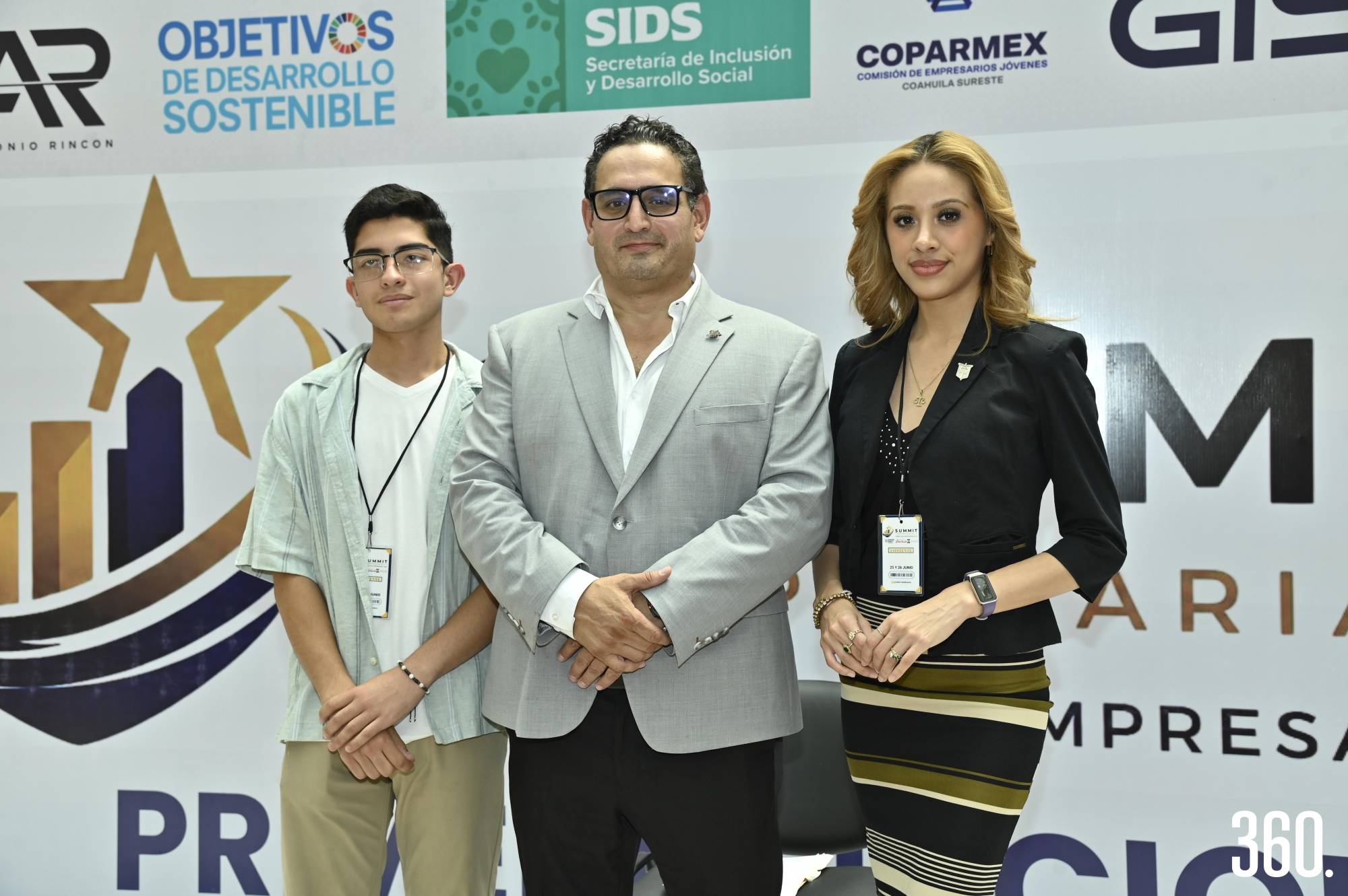 $!Carlos Rangel, Jorge Reyes y Jaqueline Portillo.