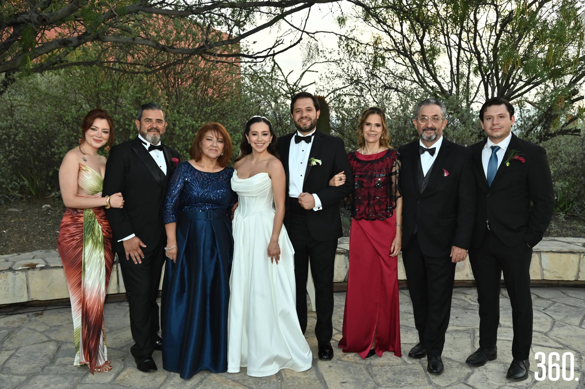 $!Mariana García, César García, Gabriela Cabello, Gabriela García, Ricardo Fuentes, Claudia de la Fuente, Ricardo Fuentes y Marcelo Fuentes.