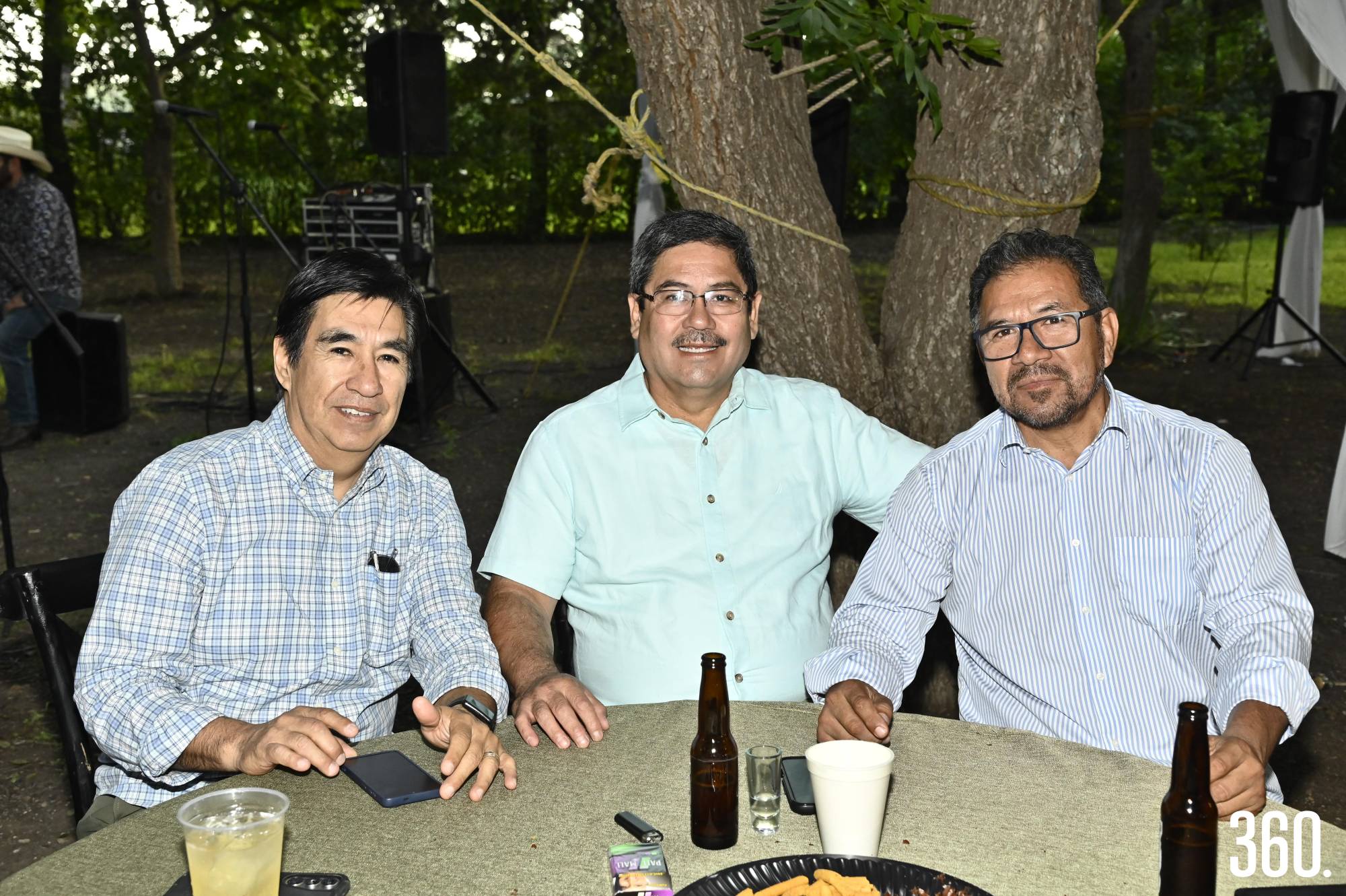 $!Héctor Martínez, Antonio Murguía y Jaime Vigil.