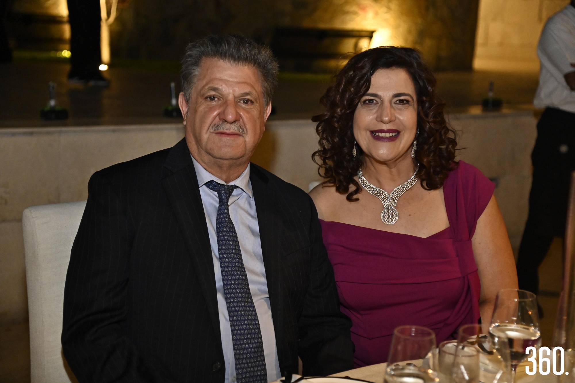 $!Alejandro de las Fuentes y Betty Siller.