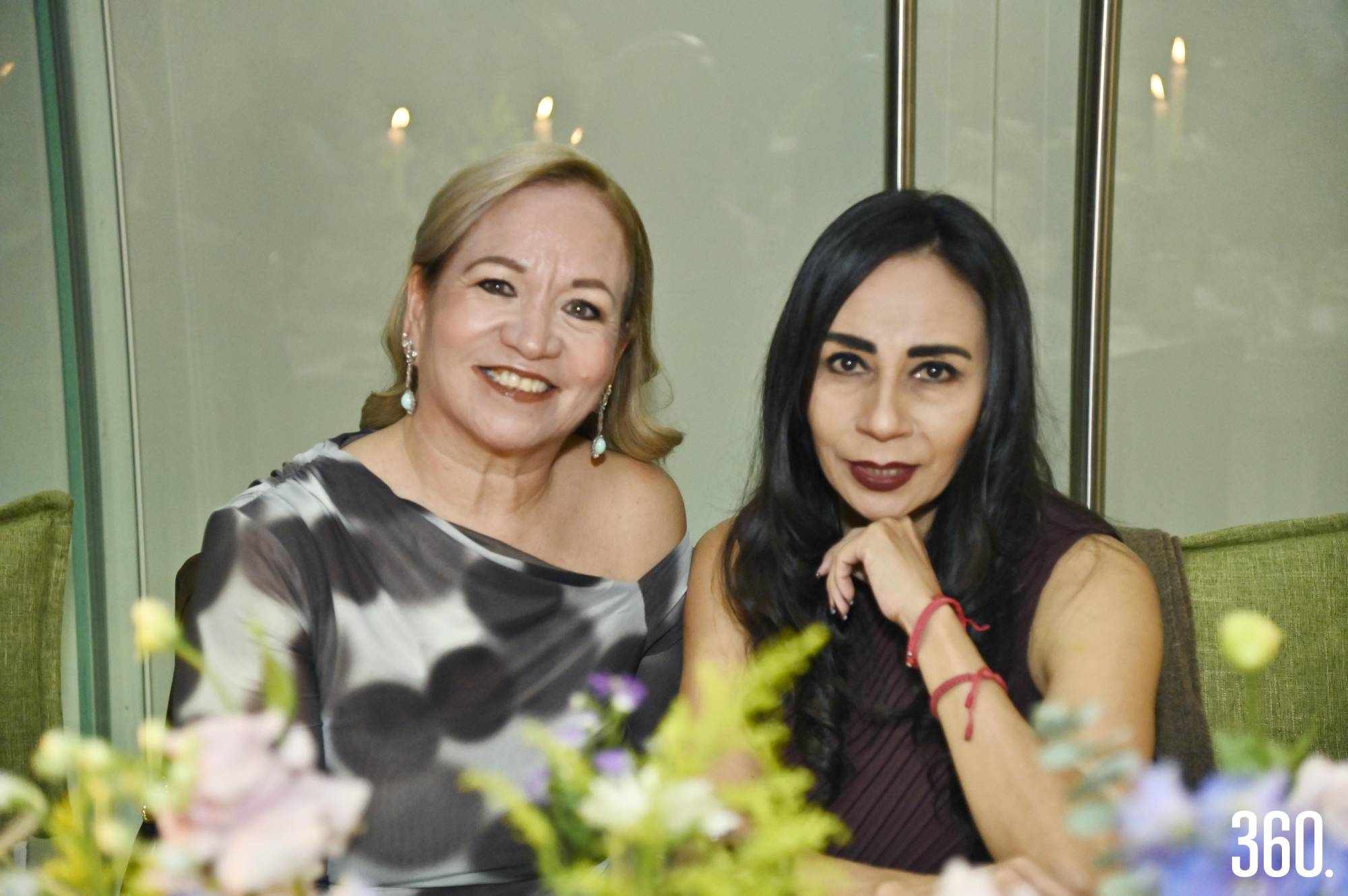 $!Lulú Uribe y Olivia Manríquez.