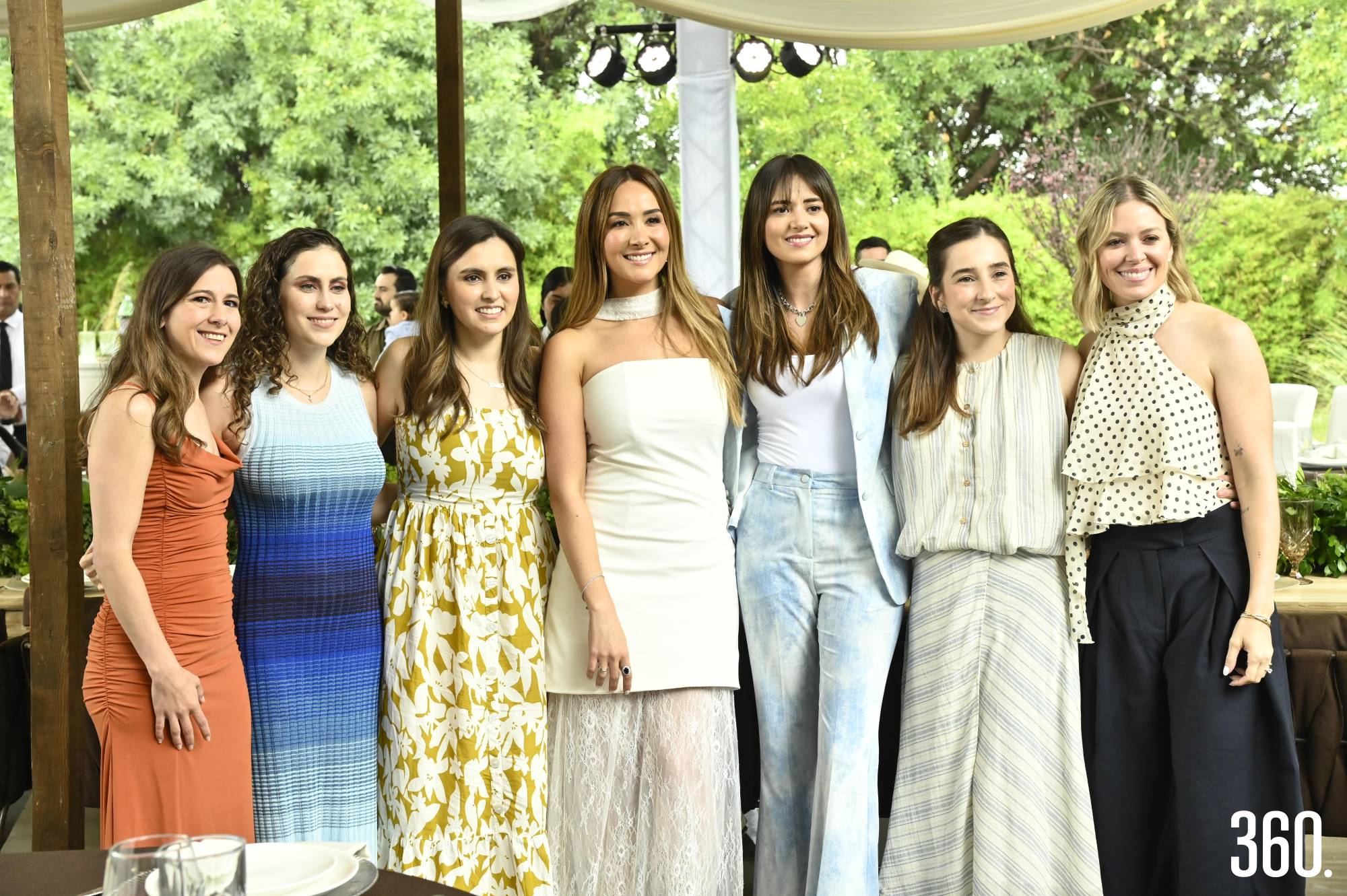 $!Ale del Bosque, Marimar Treviño, Luisa Dávila, Anna Lucía González, Andrea Burciaga, Daniela de la Peña y Paty Villarreal.