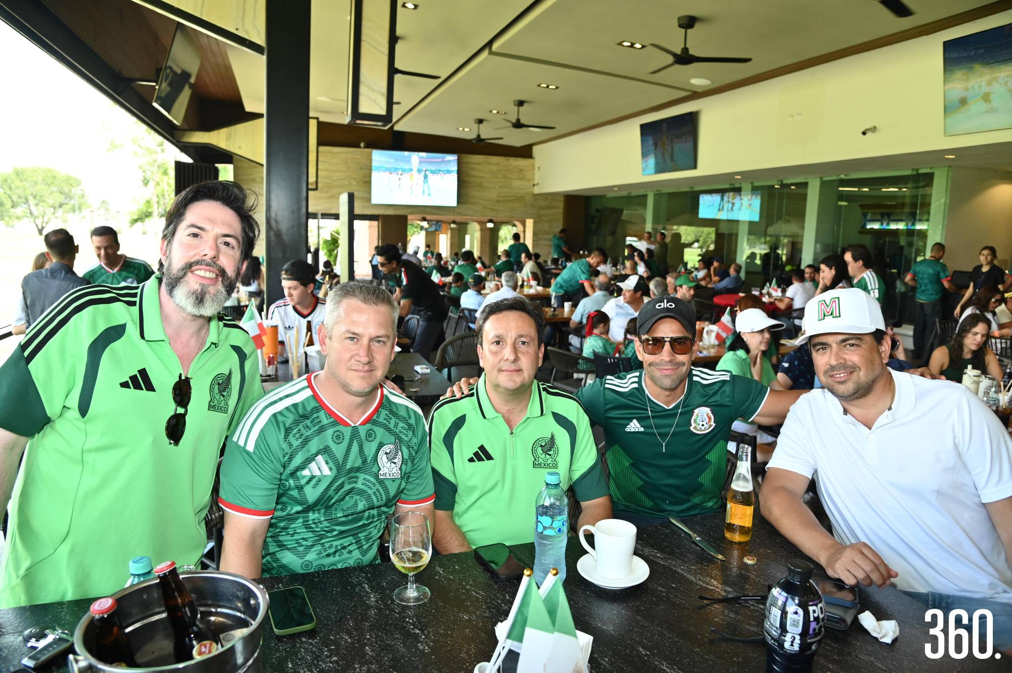 $!Cafi Ferreira, Mario Morales, Rodrigo Moreno, Enrique de la Torre y Luis Gutiérrez.