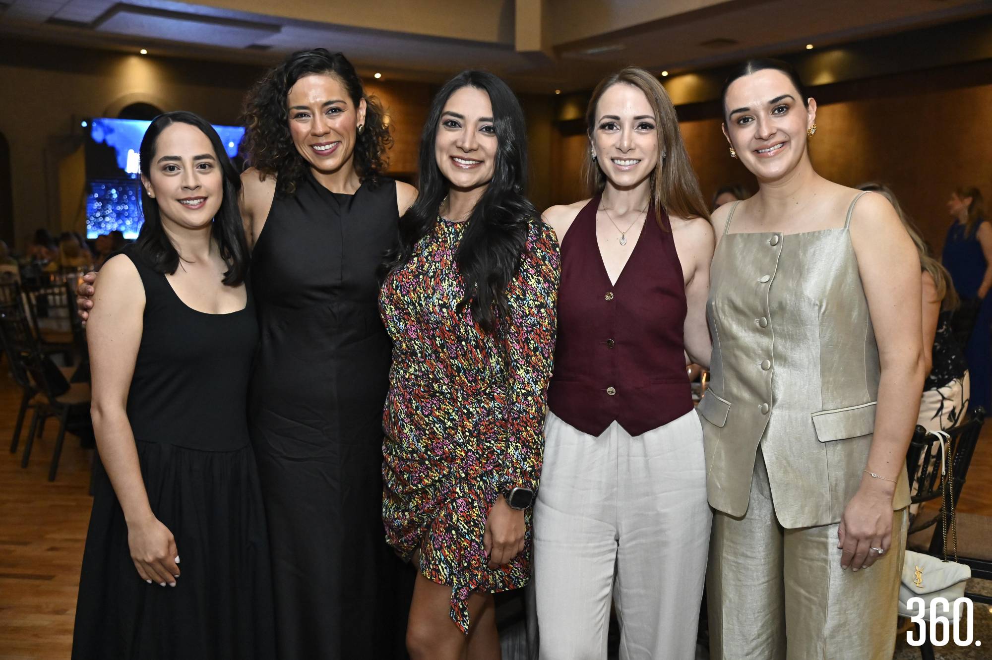 $!Carolina Ramírez, Rosy Rodríguez, Olga Juárez, Alina Castillo y Ana Lucía Paz.