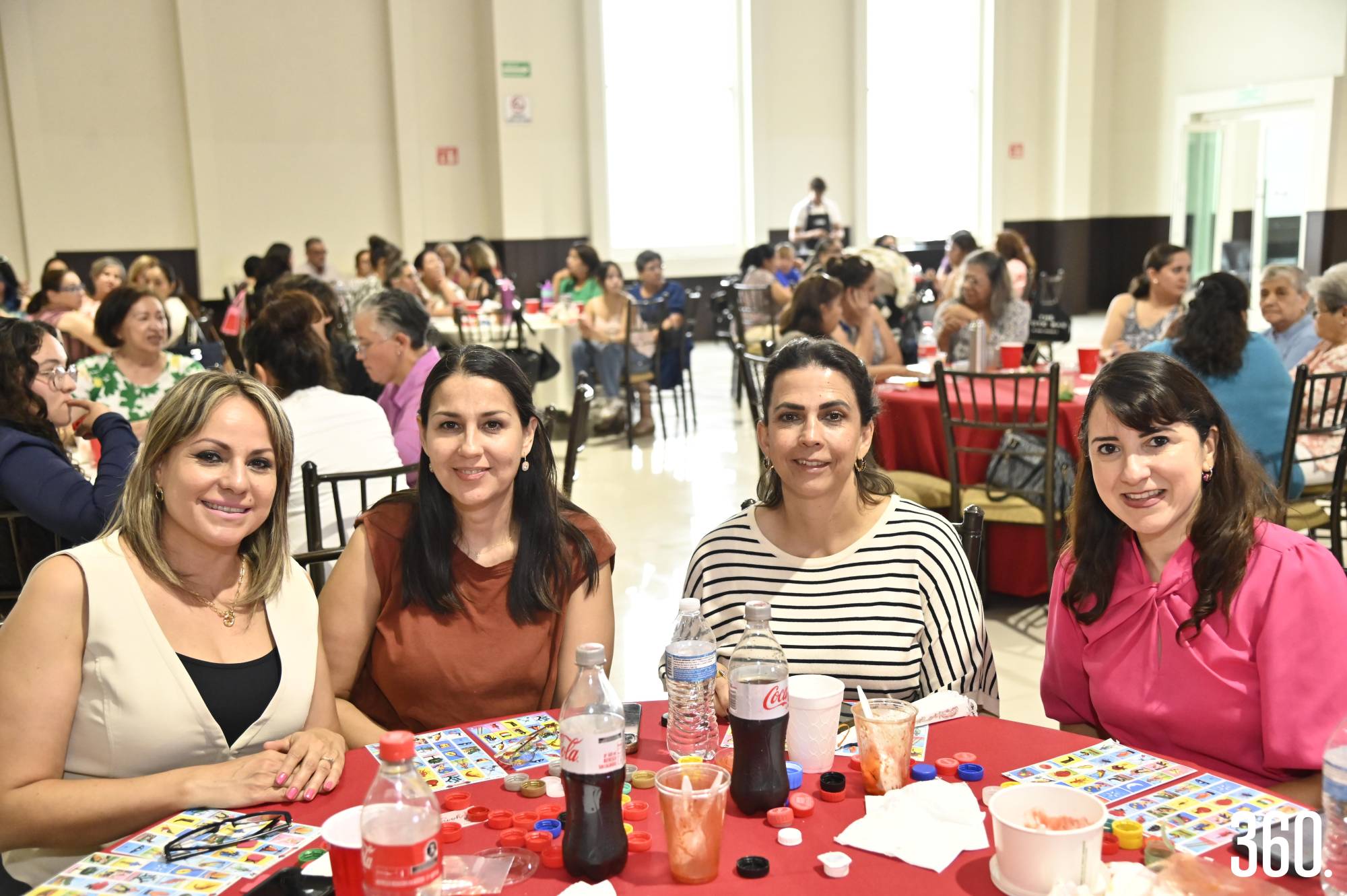 $!Gloria Aguirre, Claudia Sánchez, Mónica y Martha de la Peña.