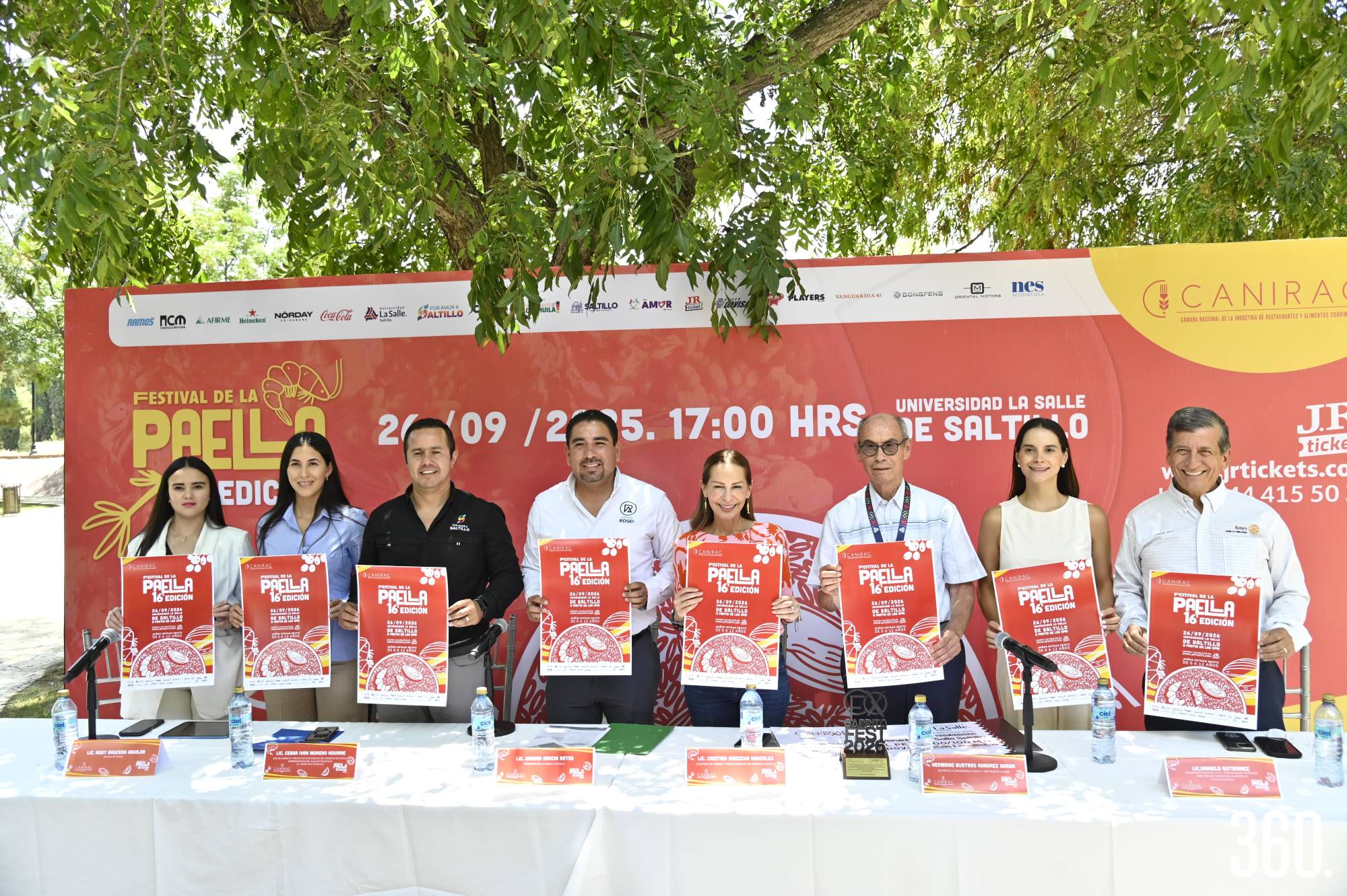 $!Mariana Zablah, Rosy Saucedo, César Iván Moreno, Isidoro García, Cristina Amezcua, Hermano Gustavo Ramírez, Daniela Gutiérrez y Carlos Orta.