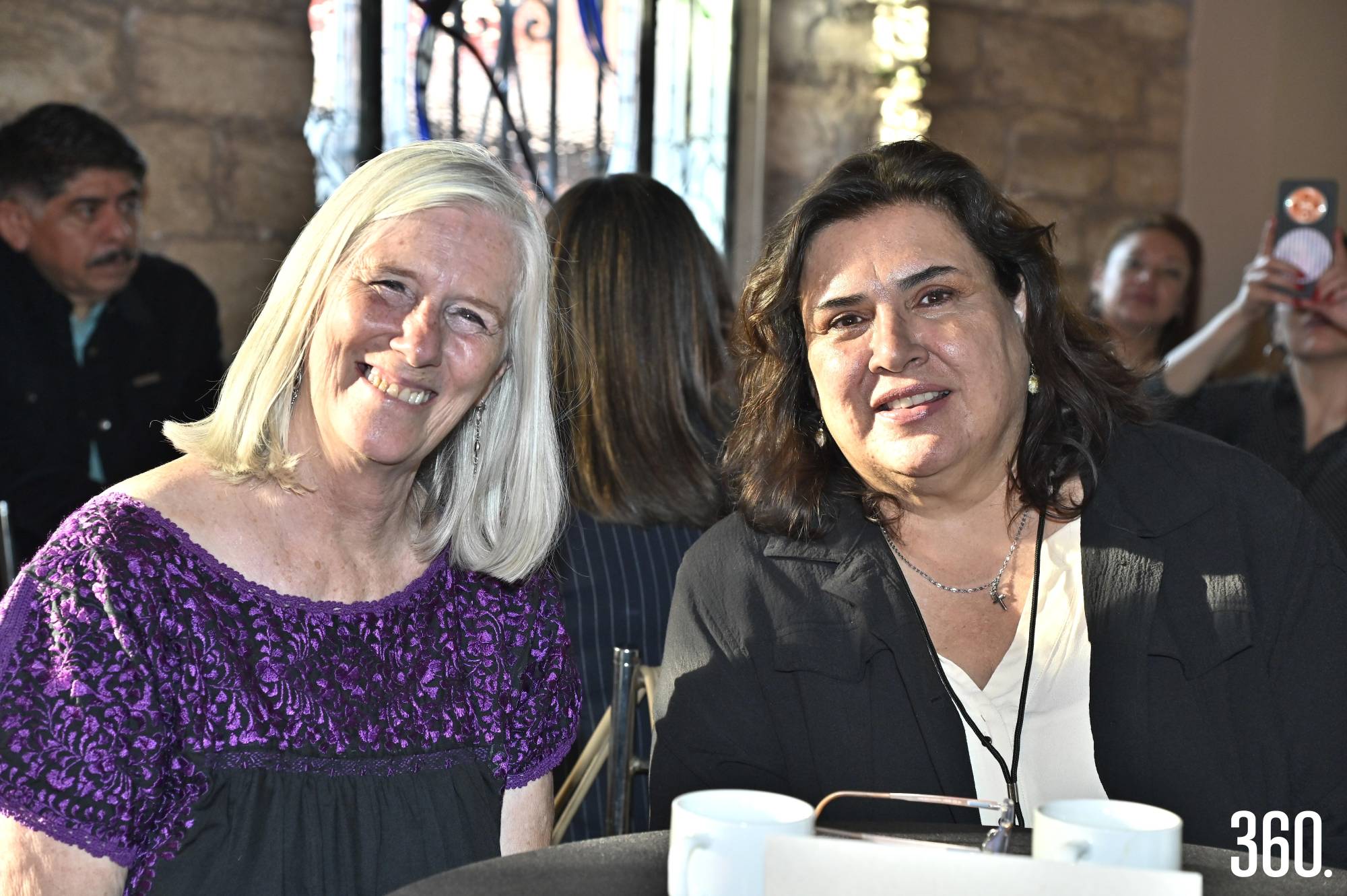 $!Rita Fishburn y Adriana Riddle.