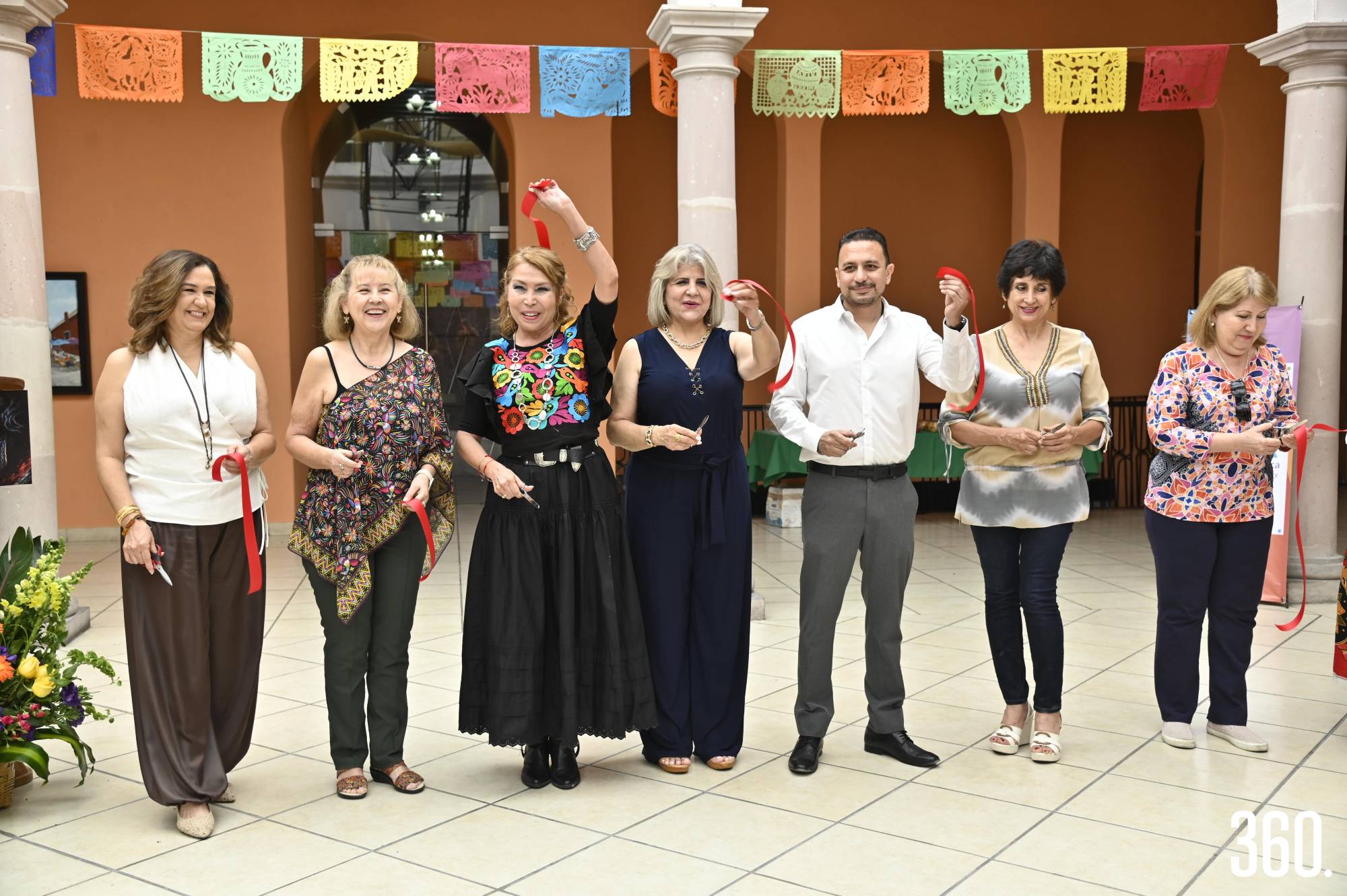 $!Con el corte del listón quedó inaugurada la exposición México, Magia y Reencuentro.