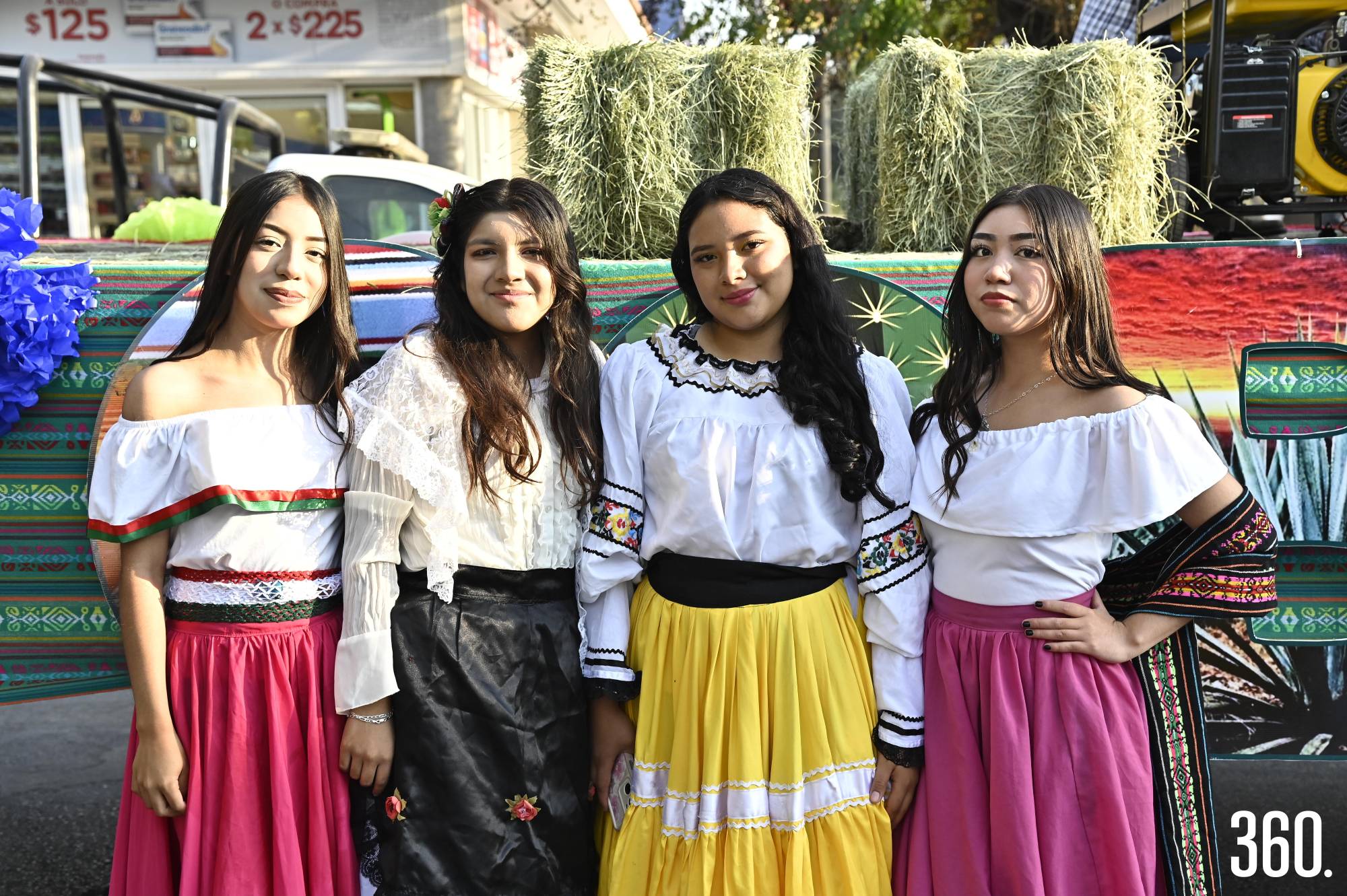 $!Miriam y Melanie Moncada, Alma Guerrero e Isabel Moreno.