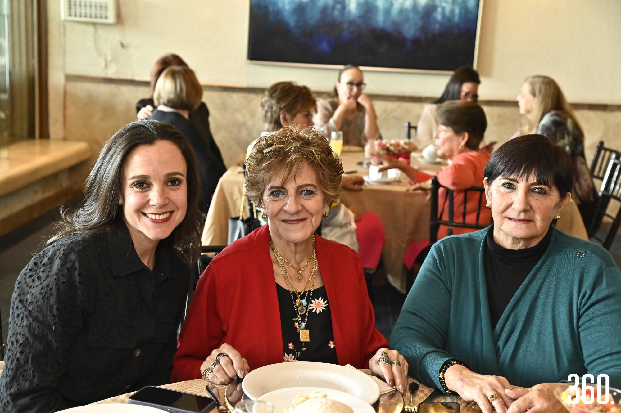 $!Vero Díaz, Amira Abraham y Sabat de Tobías.