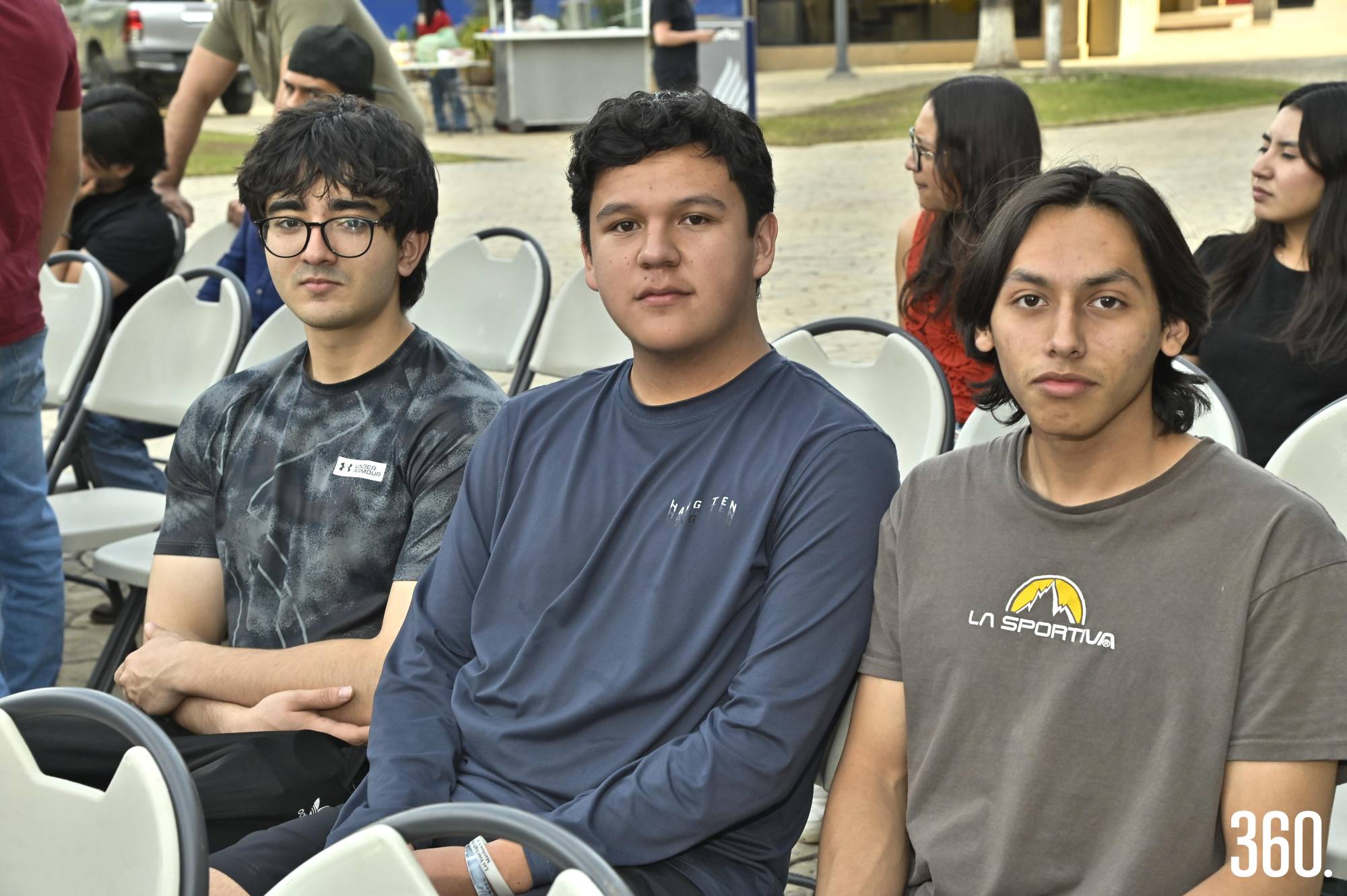 $!Patricio y Sebastián González y Rodrigo Dávila.