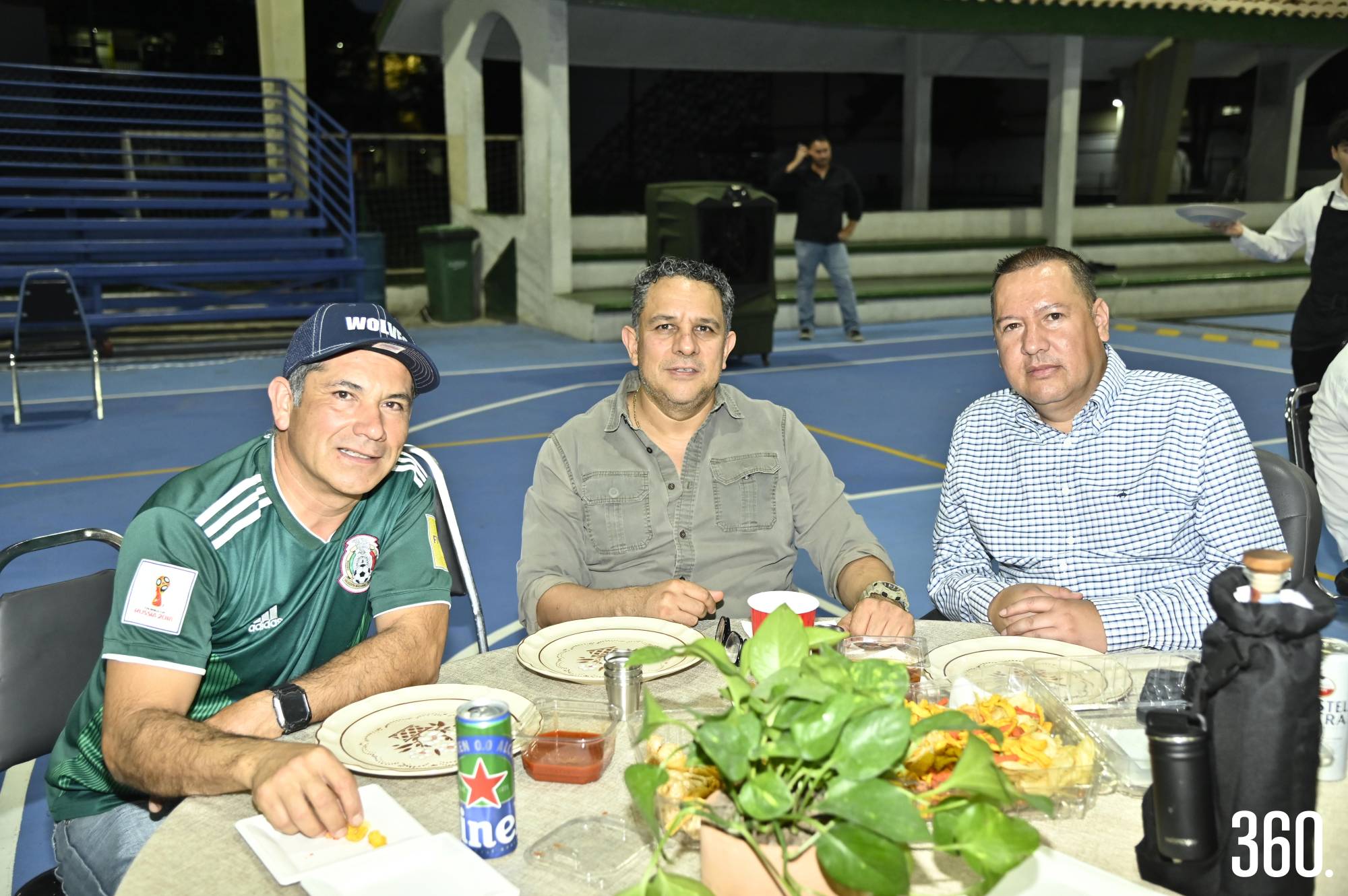 $!Ernesto de la Peña, Juan Pablo Flores y Raúl Guajardo.