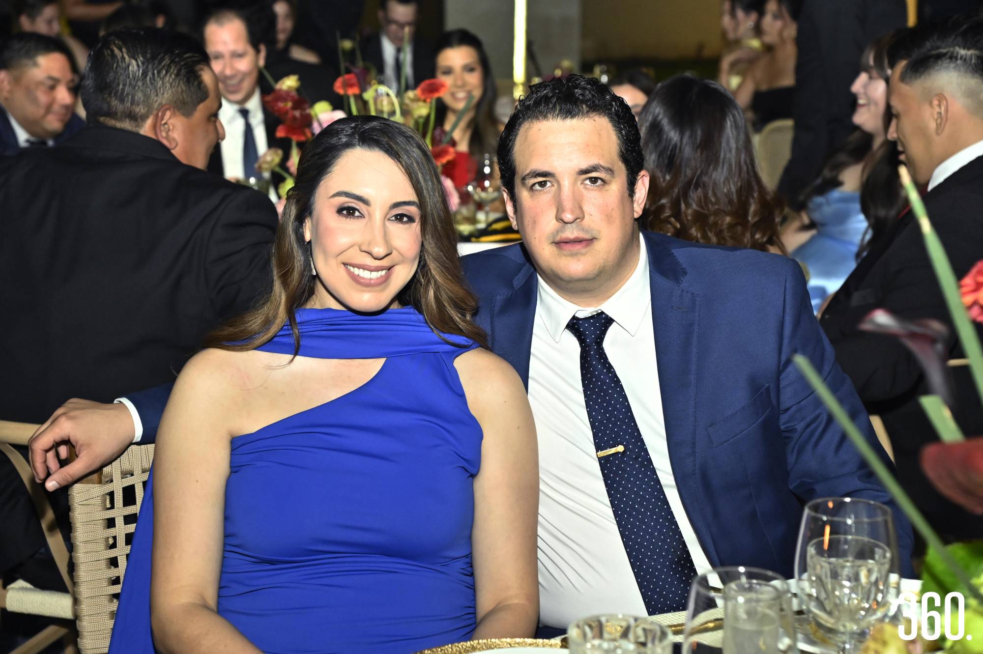 $!Anabel Gutiérrez y Adrián Garza.