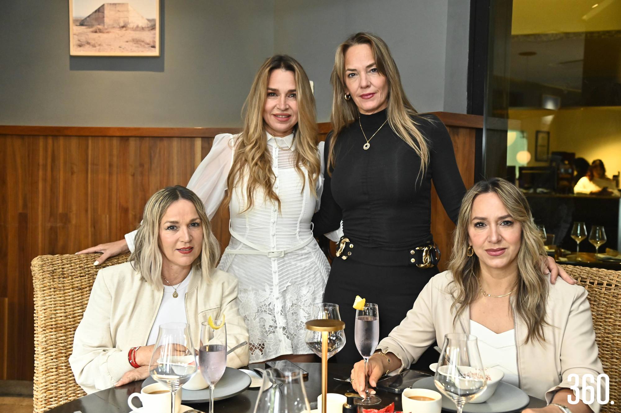 $!Ceres, Yolanda, Mirthala y Greta del Bosque.