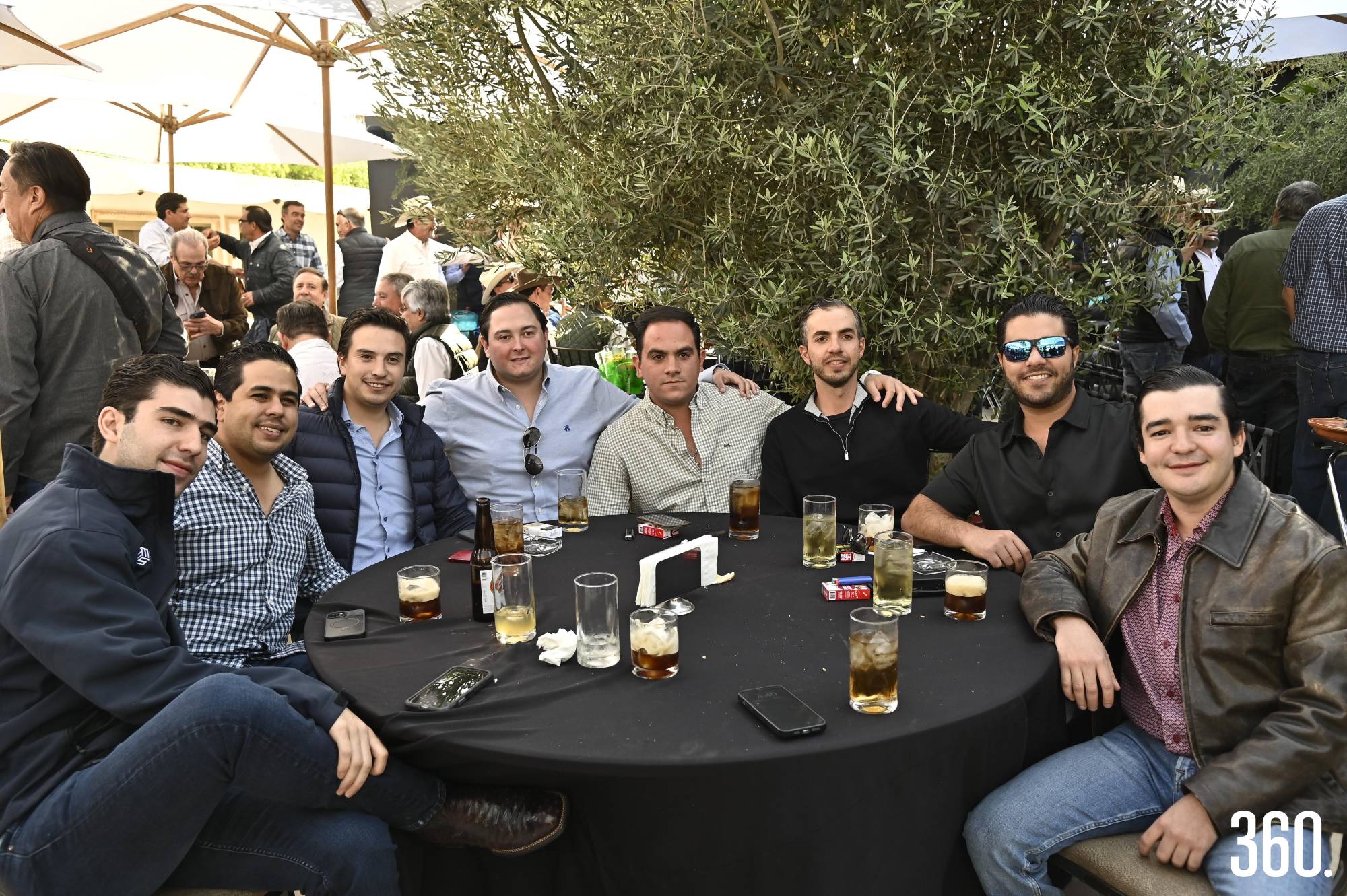 $!Marcelo Valdés, Ruben Chapa, Ricardo Garza, Juan Pablo Dávila, Adolfo Vasquez, Jorge Guerra, Alejandro Guerra y Jacobo Dávila.