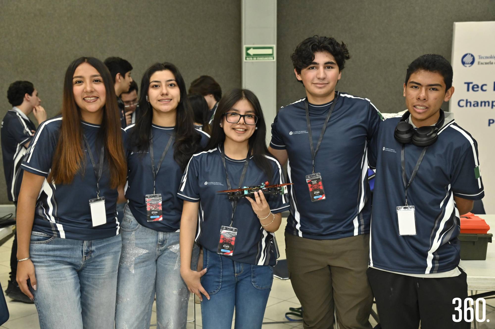 $!Valeria Romero, Ana Paula Vázquez, Ximena Trejo, Fabio Sánchez y Mario Sánchez.