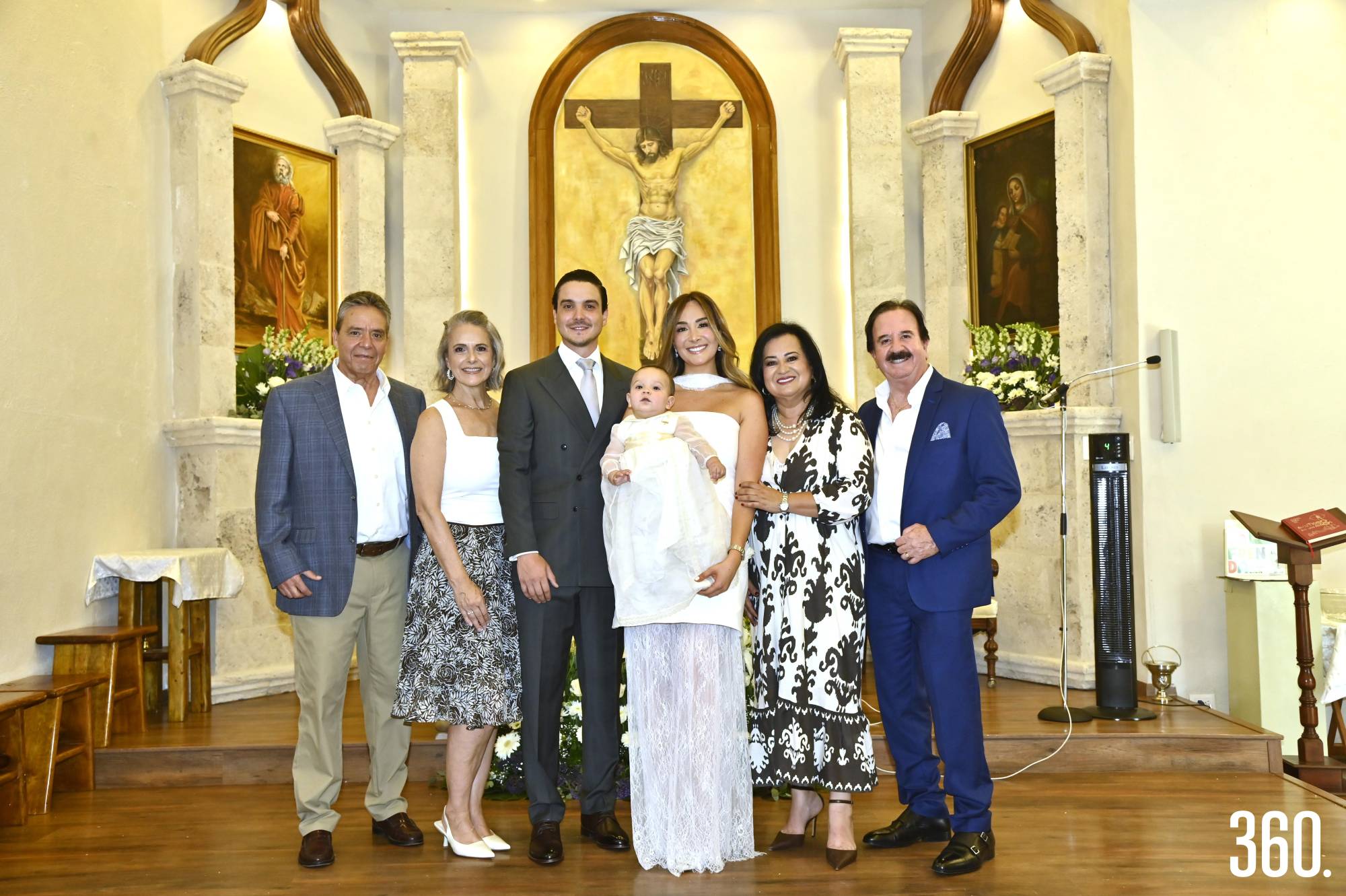 $!Roberto Torres, Gabriela MacGregor, Guillermo Torres, Anna Lucía González, Guillermo, Norma Reyes de González y Abelardo González.