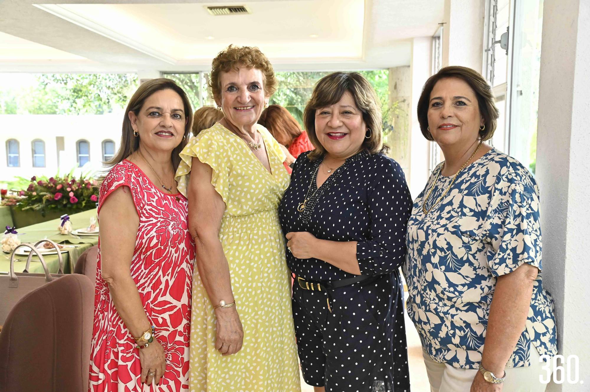 $!Thelma Aragón, Claudia Falcón, Elsa María Meneses y Charis Oyervides.