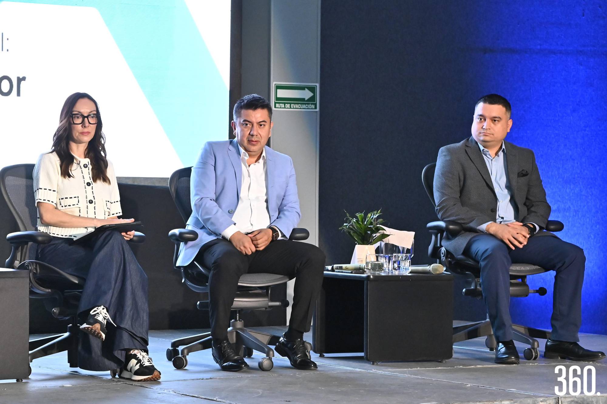 $!Leti Robles, Marcelo Lara y Manuel Cerdá.