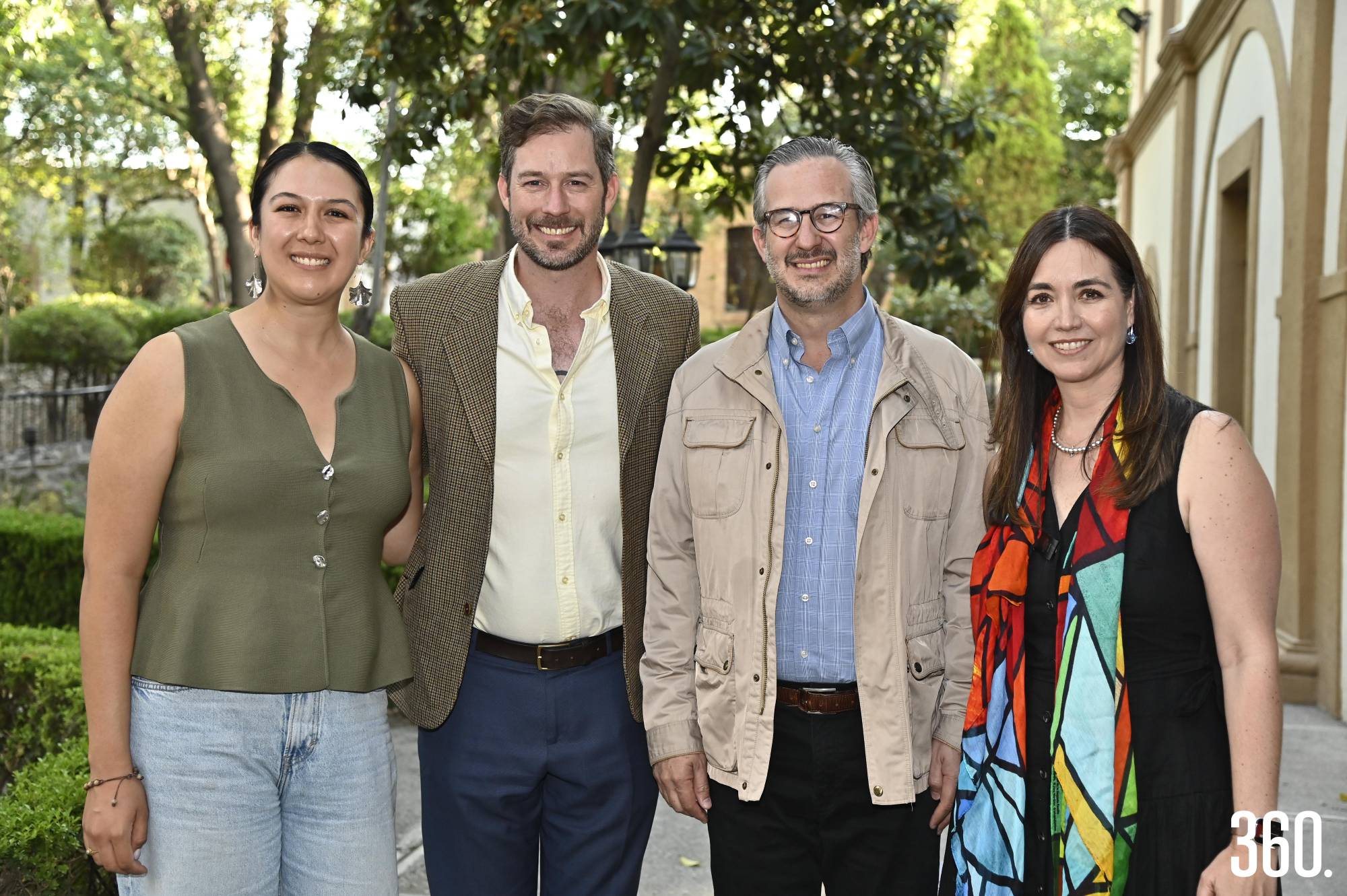 $!Ana Sofía Olguín, Esteban y Emanuel Garza y Ana Celia Aguirre.